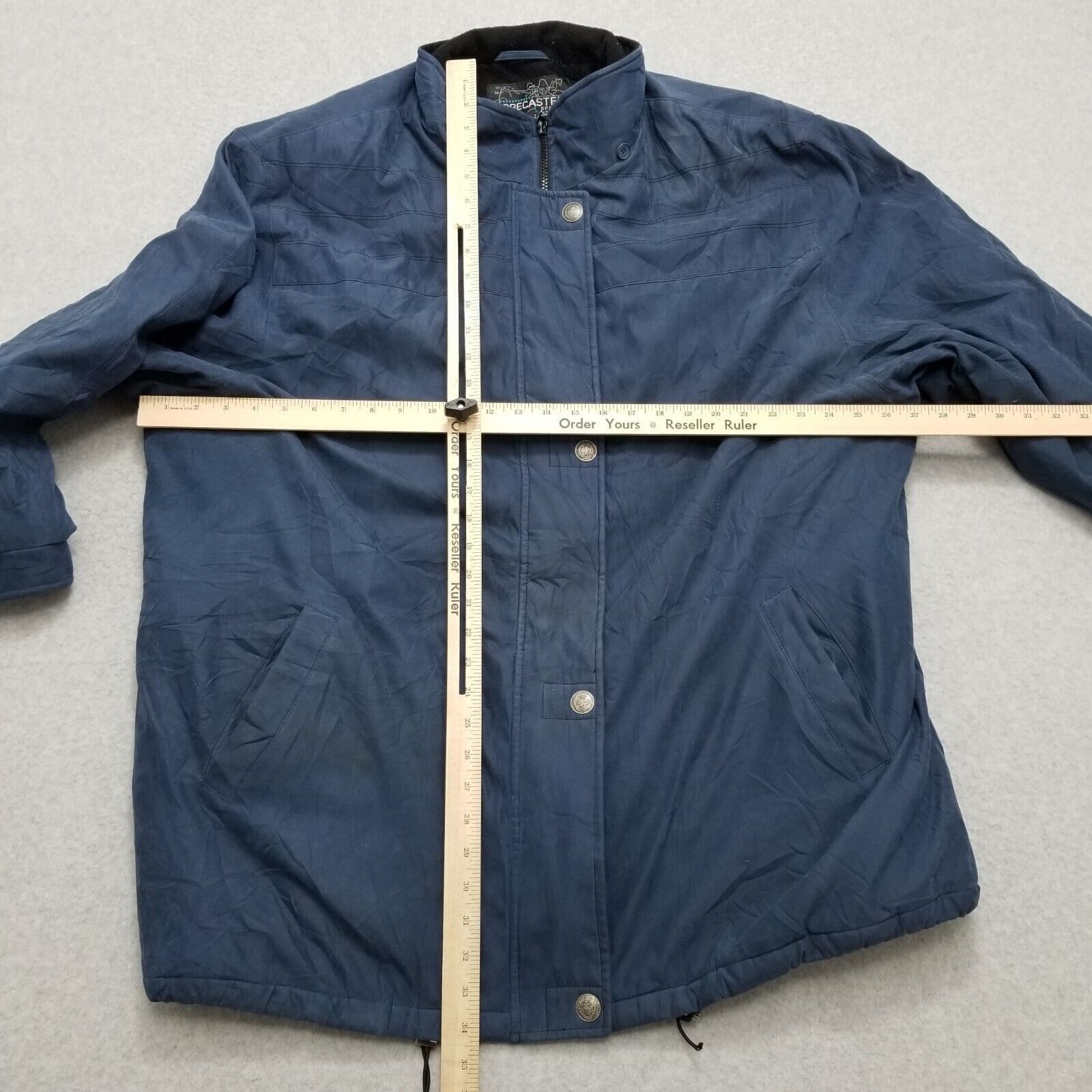 Other Forecaster Jacket Womens 2X Blue Parka Full Zip Pockets Size ONE SIZE - 2 Thumbnail