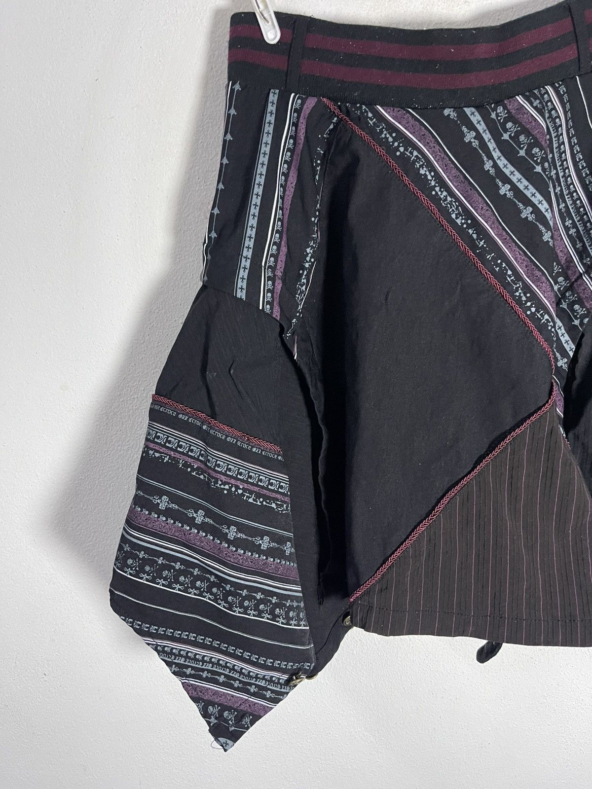 Japanese Brand Ozz Croce Skirt Punk Styles Size 30" / US 8 / IT 44 - 10 Thumbnail