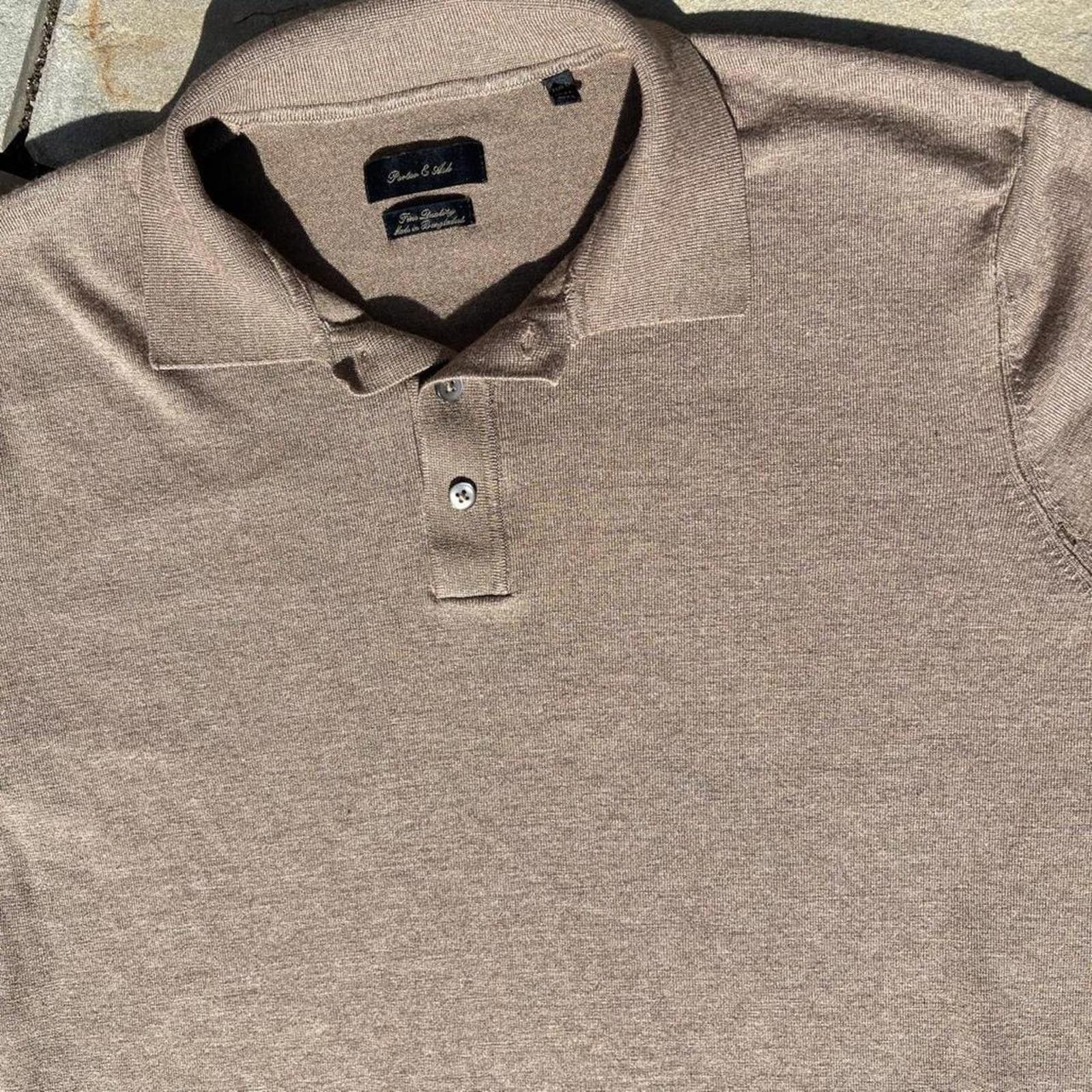 Other Brown Polo Sweater Size L / US 10 / IT 46 - 2 Thumbnail