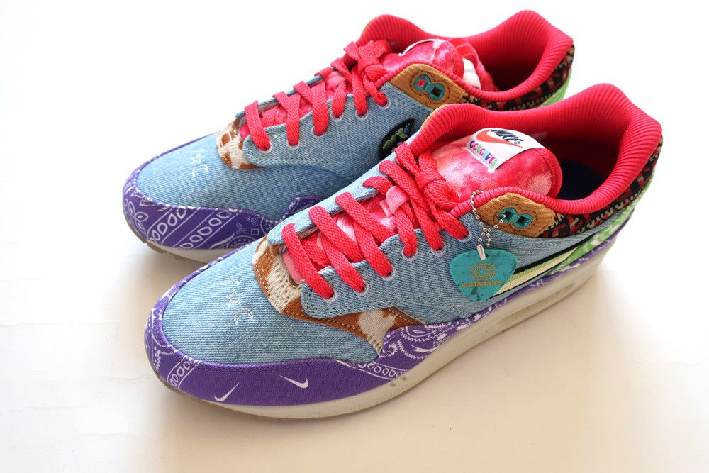 Nike (11) Nike Air Max 1 SP Concepts Far Out (Special Box) Size US 11 / EU 44 - 6 Thumbnail