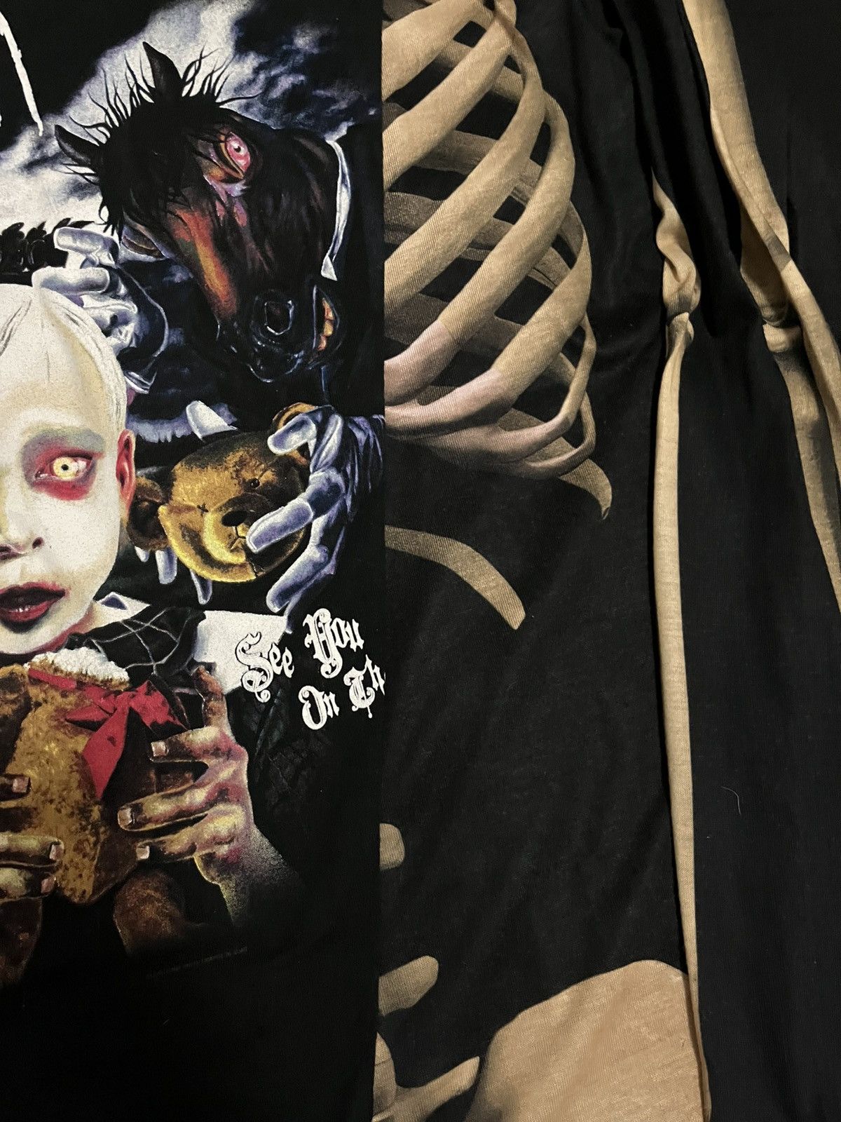 Disco Inferno Disco inferno korn skeleton long sleeve tee Size US M / EU 48-50 / 2 - 3 Thumbnail