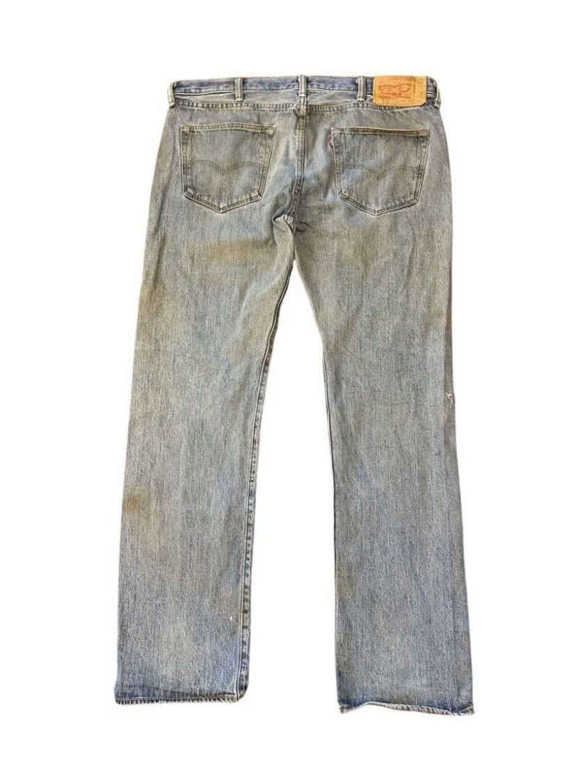 Levi's Disstressed Jeans Levis 501/ Workwear / Button Fly /Street Size US 39 - 3 Thumbnail