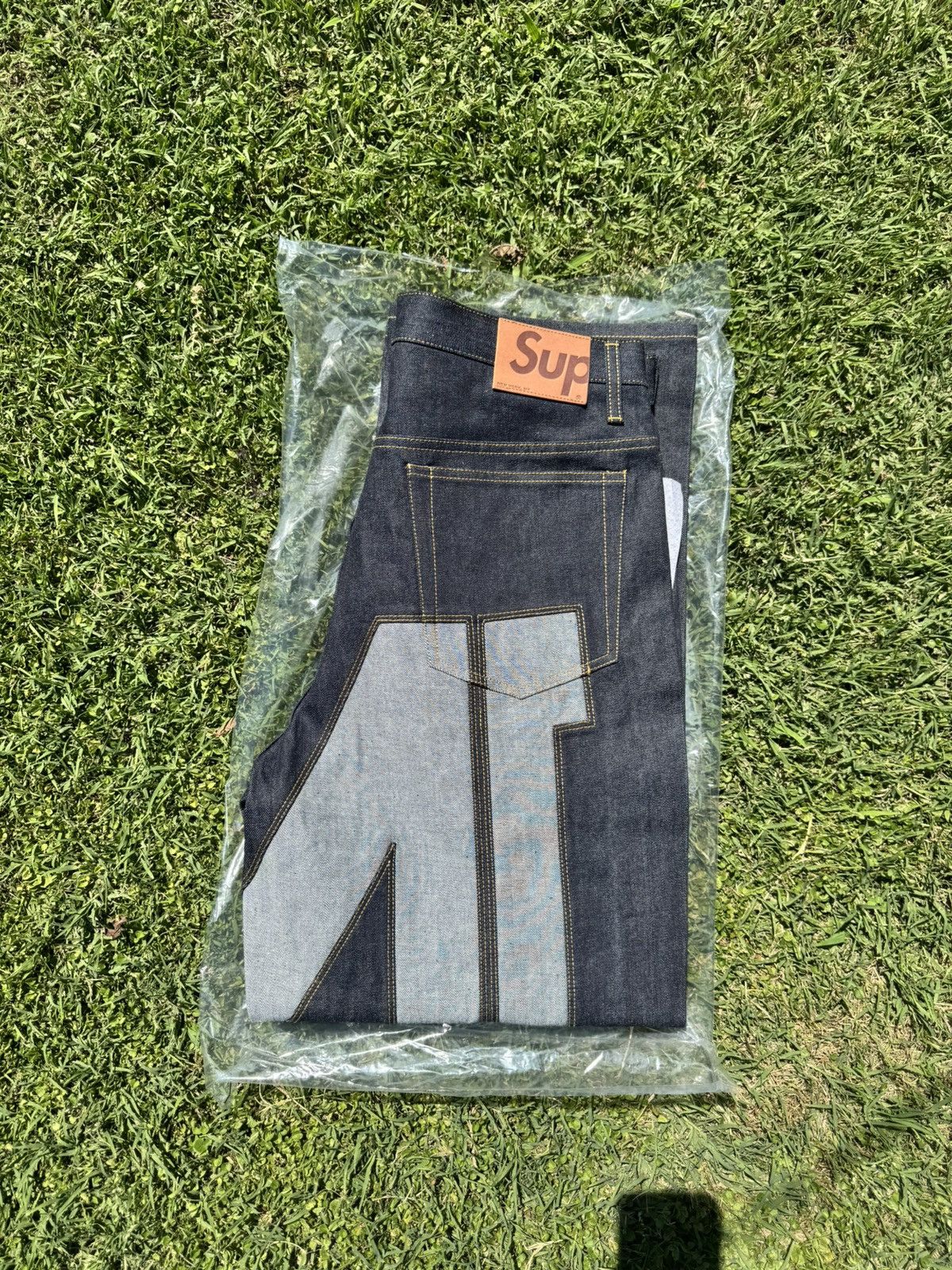 Supreme Supreme Inset Spell out Baggy Jean Size US 32 / EU 48 - 3 Thumbnail