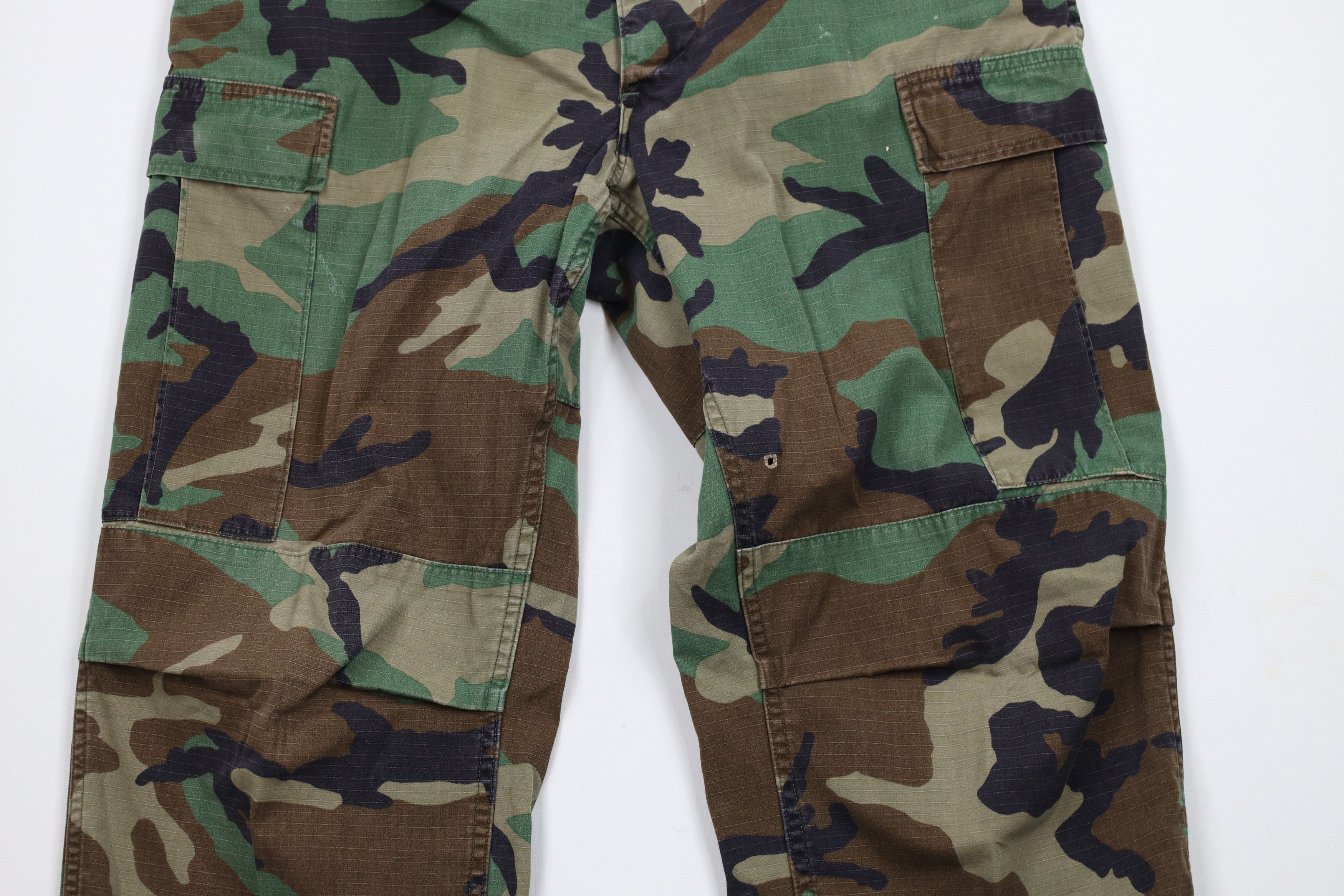 Vintage Vintage 80s Military Camouflage Combat Cargo Trousers Pants Size US 32 / EU 48 - 3 Thumbnail