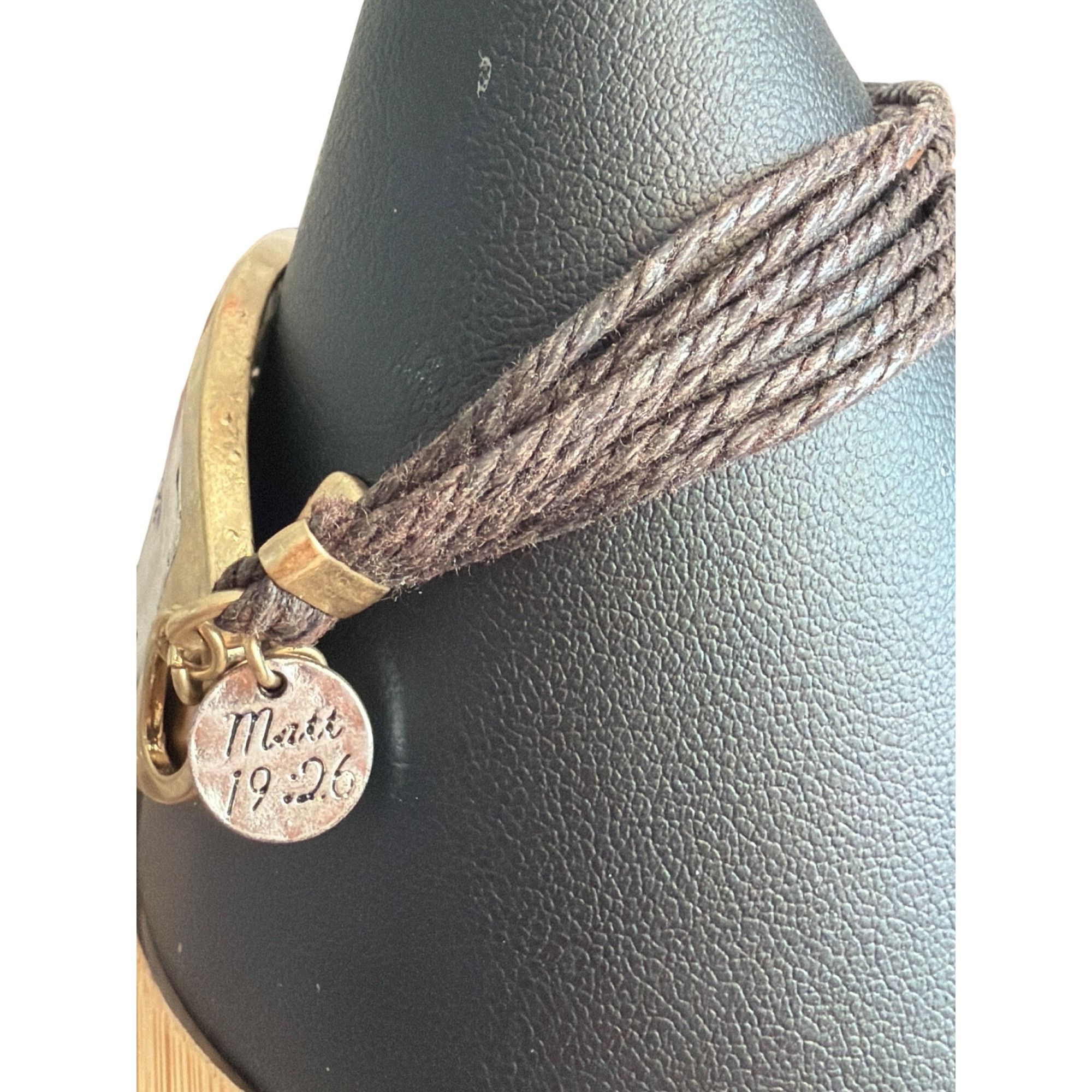 Other With God All Things Are Possible Inspirational Bracelet Brai Size ONE SIZE - 3 Thumbnail