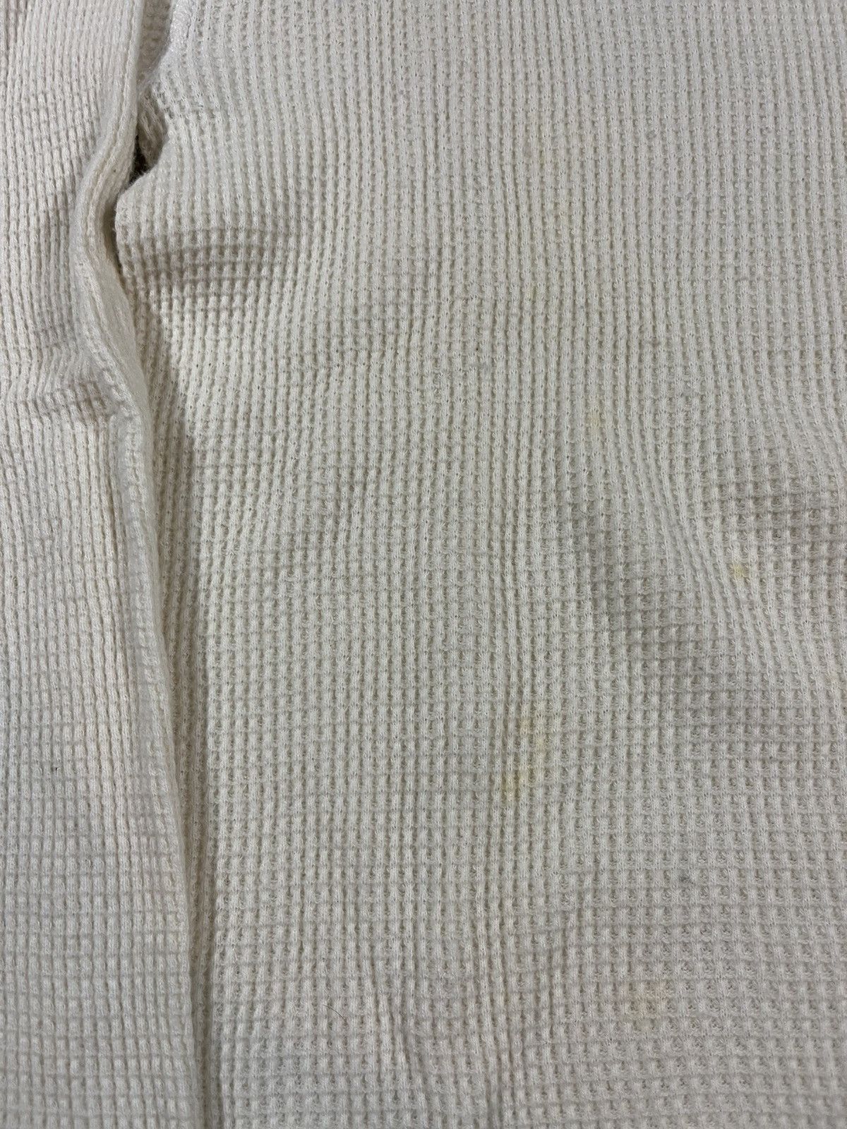 Vintage Vintage 70s White Cotton Thermal Shirt Size US L / EU 52-54 / 3 - 4 Thumbnail