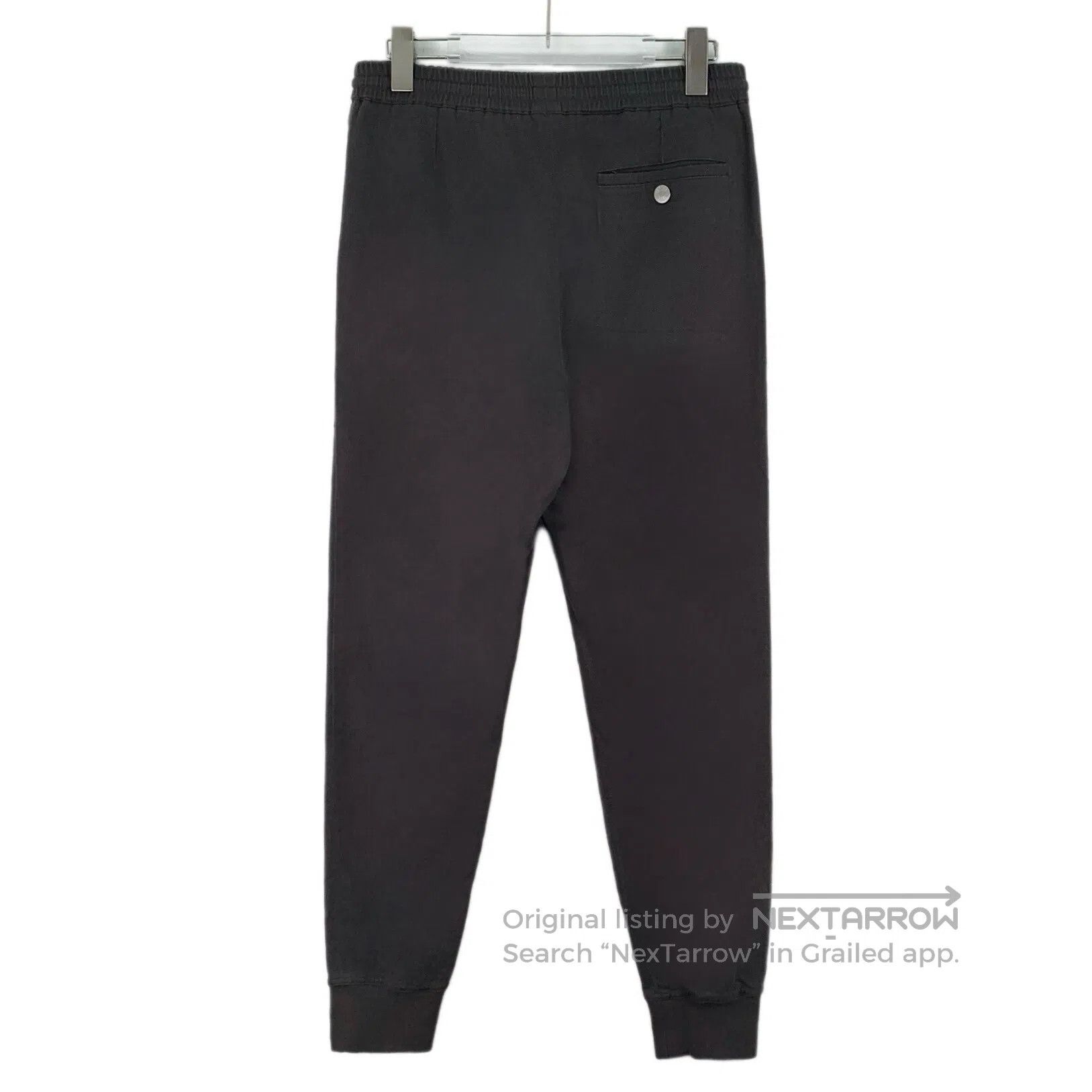 Hermes Hermes Dark Brown Cotton Drawstring Elastic Waist Casual T Size 39" - 2 Thumbnail