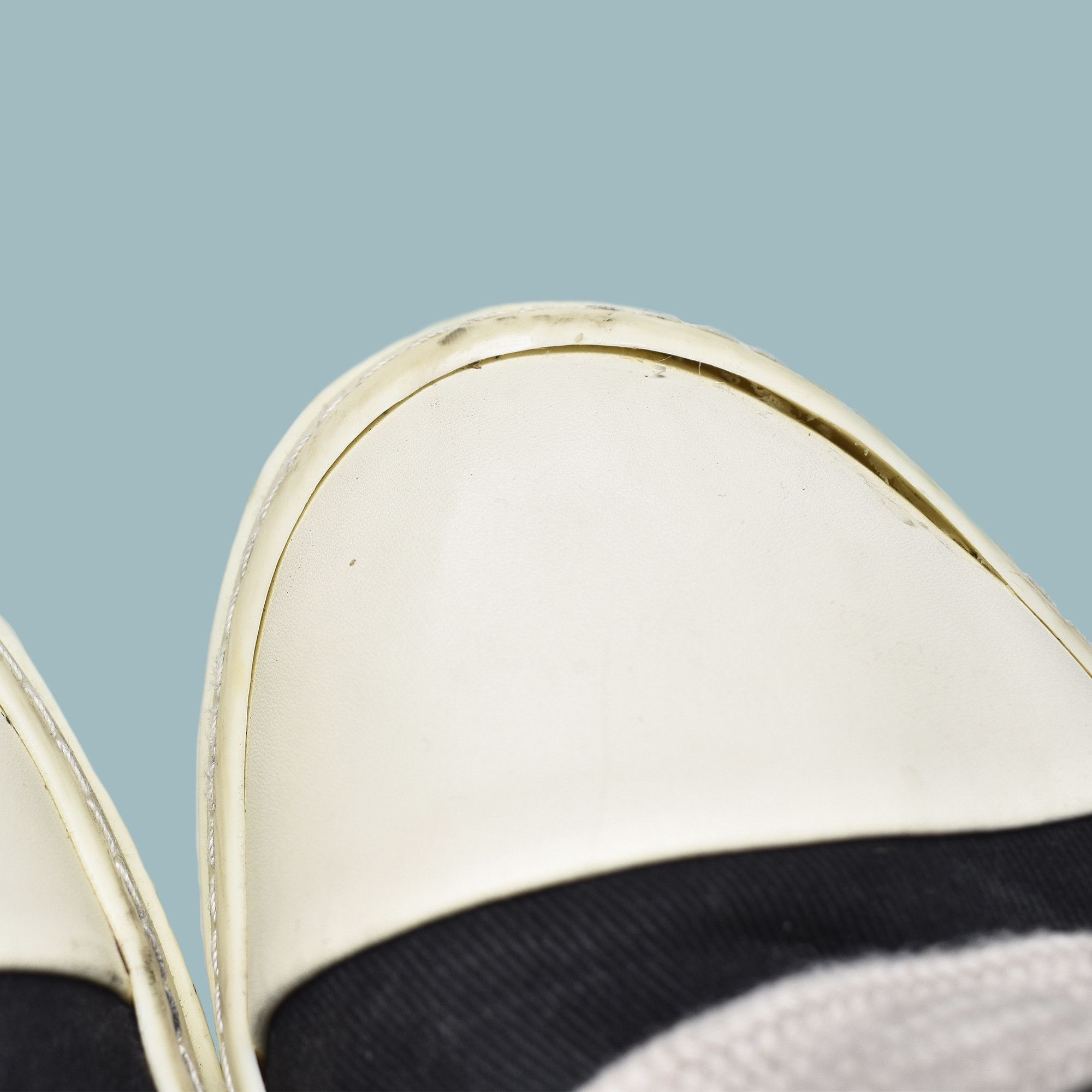 Rick Owens Drkshdw RICK OWENS DRKSHDW Jumbo Lace Ramones Low Canvas Sneakers Size US 11 / EU 44 - 7 Thumbnail