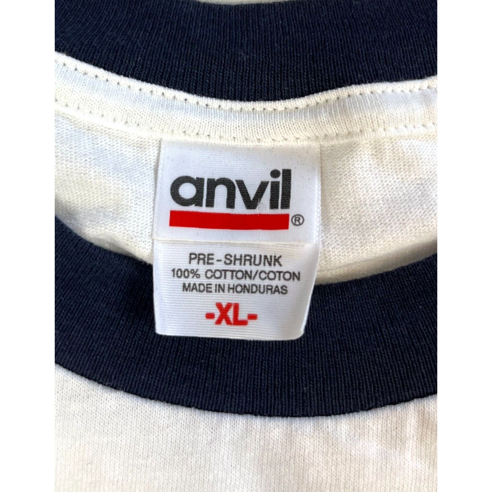 Anvil Chicago Cubs 2007 Central Division National League Champions T-Shirt XL White Cotton Anvil Men Baseball Vintage XL Shirt Size US XL / EU 56 / 4 - 6 Thumbnail