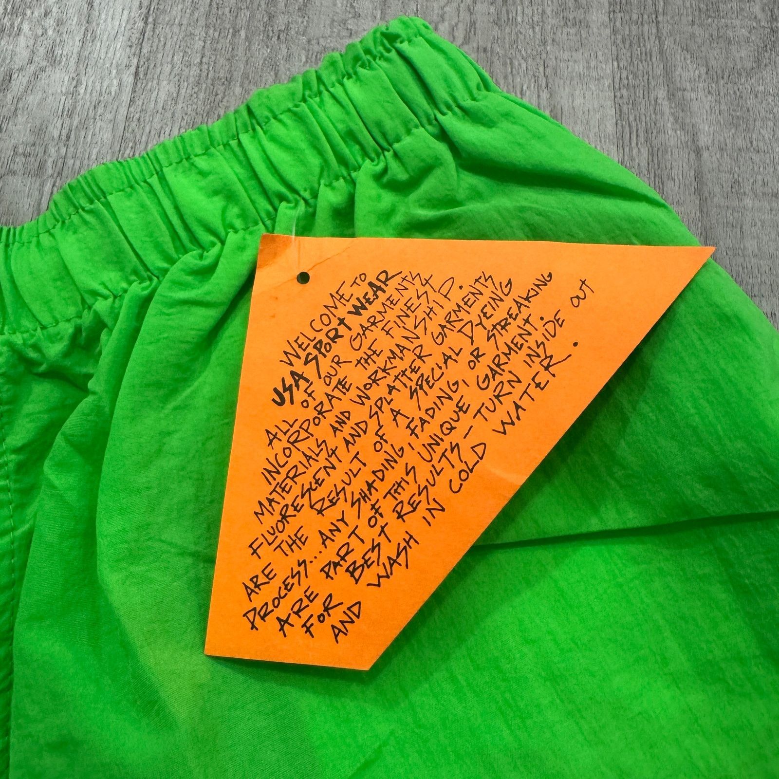 Vintage NEW Vintage USA Sport Surf Shorts Mens Small Green 80s Size US 26 / EU 42 - 4 Thumbnail