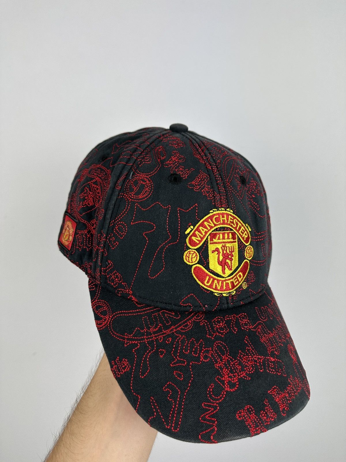 Vintage Vintage Manchester United Cap Size ONE SIZE - 2 Thumbnail