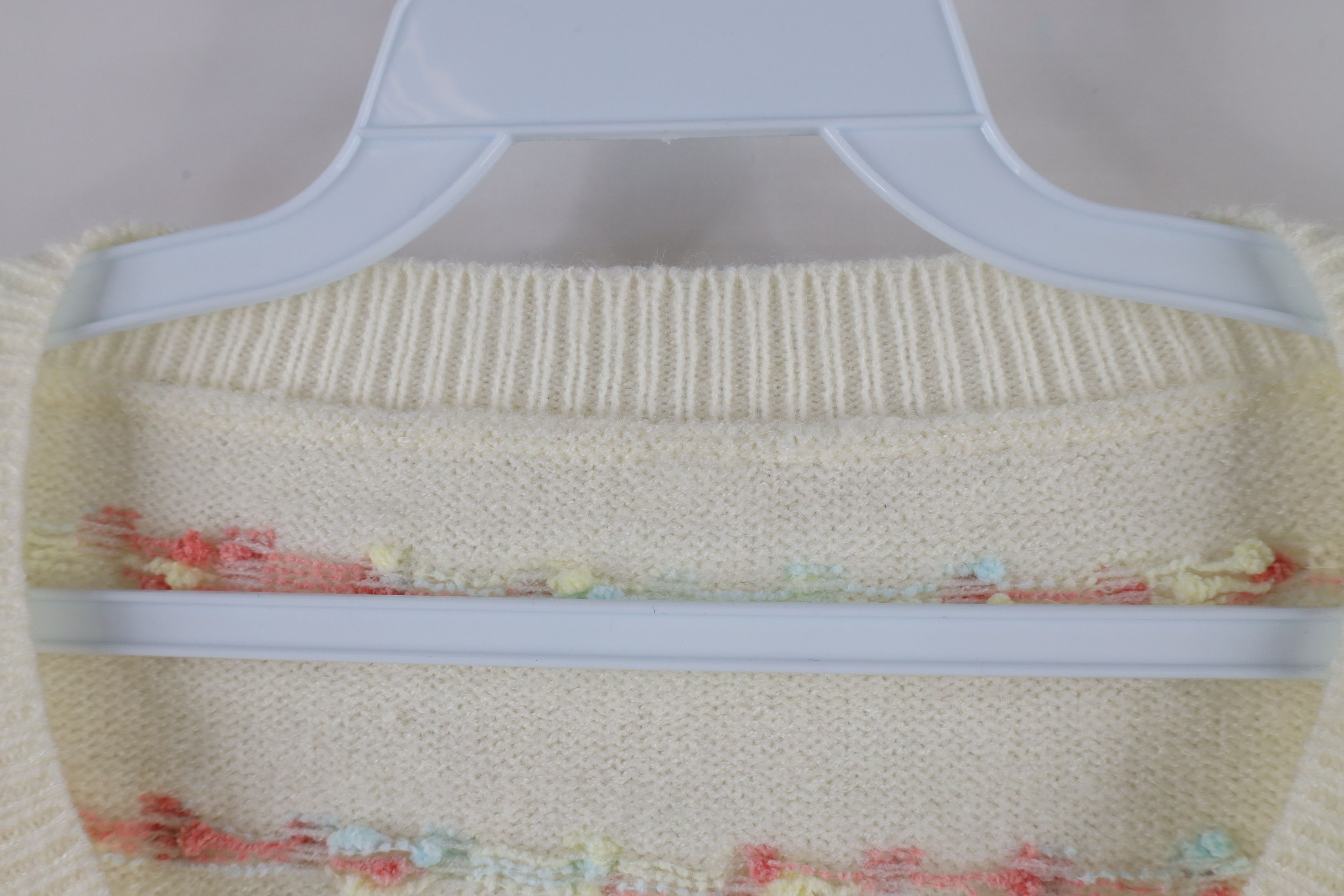 Vintage Vintage 90s Streetwear Knit Flared Sleeve Sweater Pastel Size XL / US 12-14 / IT 48-50 - 4 Thumbnail