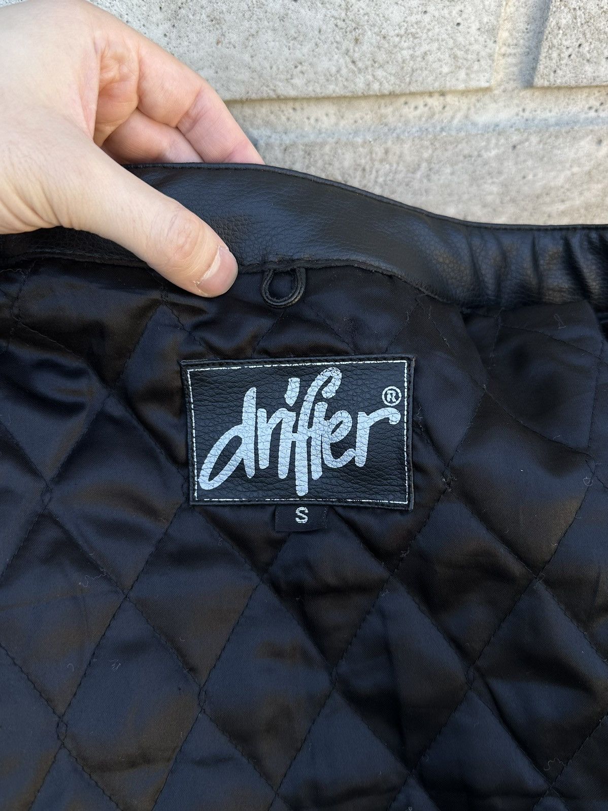 DRIFTER Black, red, leather motorcycle, racing jacket Drifter, size S Size US S / EU 44-46 / 1 - 10 Thumbnail
