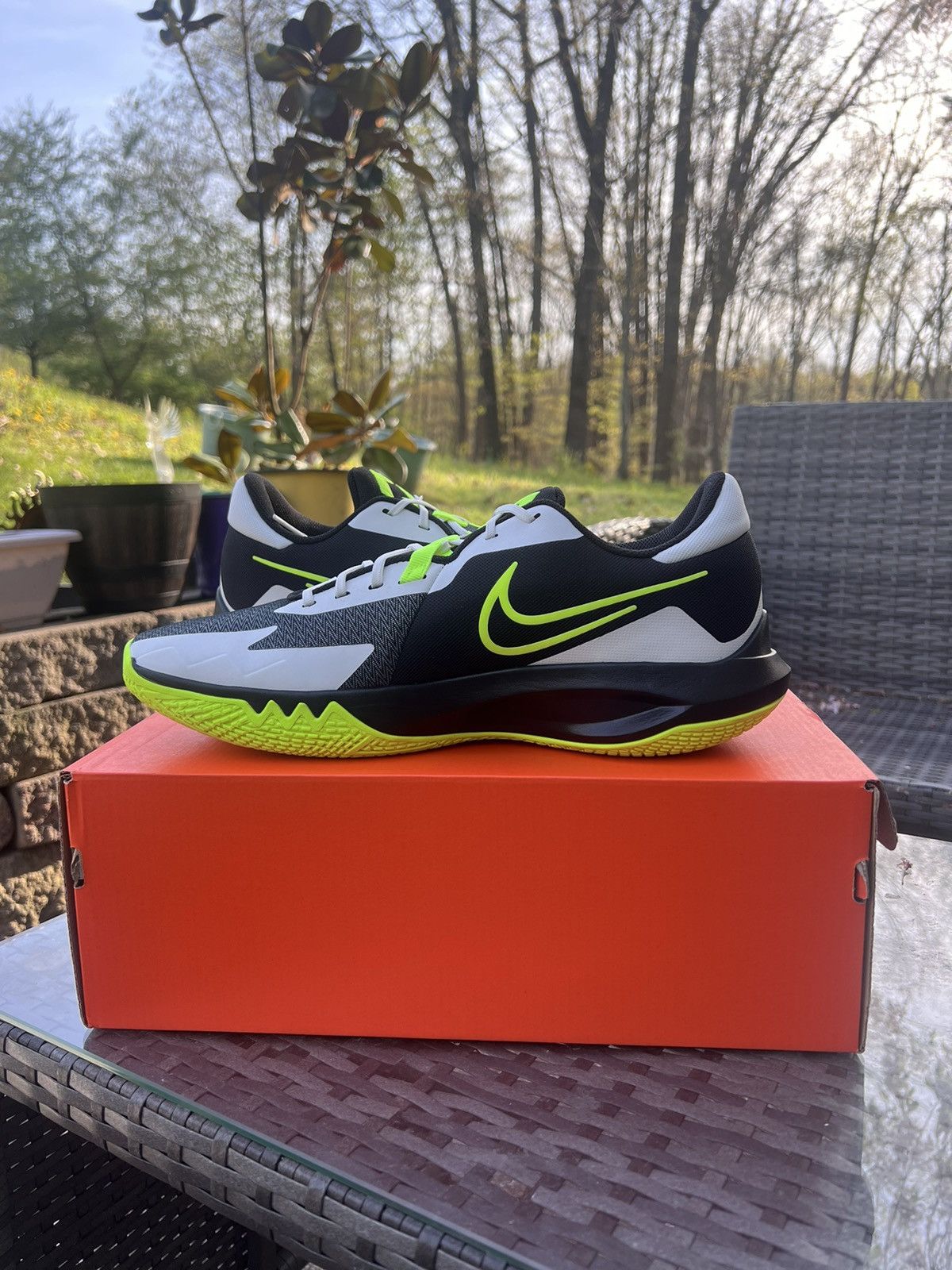 Nike Nike Precision VI “Black/Volt” Sz.11.5 - DS Size US 11.5 / EU 44-45 - 3 Thumbnail