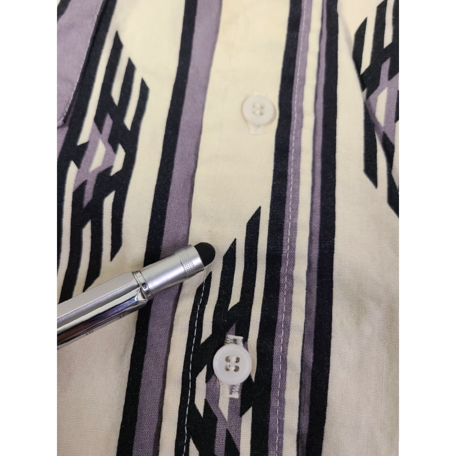 Vintage VINTAGE Panhandle Slim Western Shirt Mens XL 17.5 Southwestern Print Button Up Size US XL / EU 56 / 4 - 6 Thumbnail