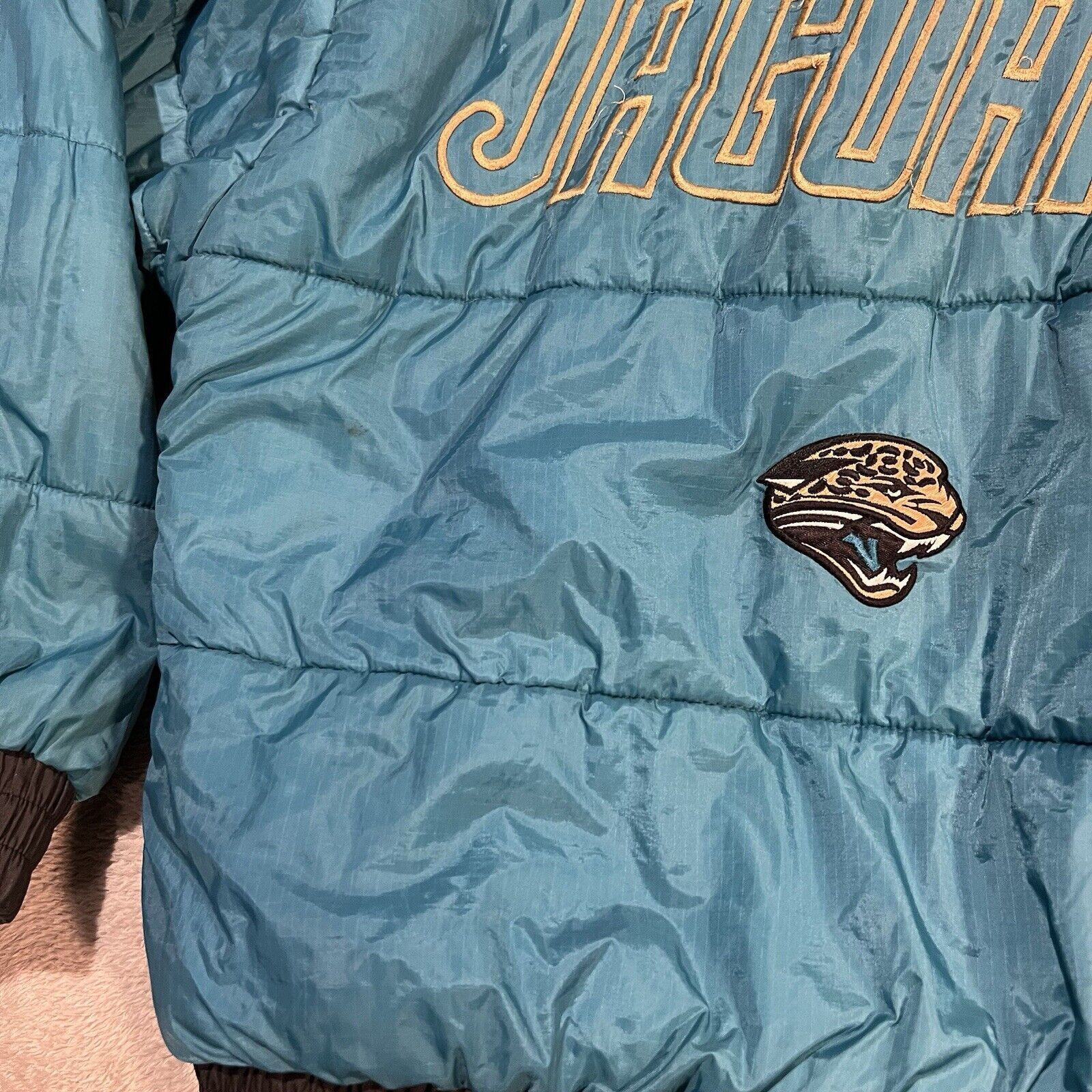 Pro Player Jacksonville Jaguars Pro Player Jacket Mens S Reversible NFL Size US S / EU 44-46 / 1 - 14 Thumbnail