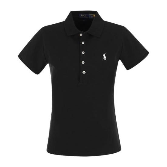 Polo Ralph Lauren POLO RALPH LAUREN Women Polo Shirts 211870245 BLACK Size XS / US 0-2 / IT 36-38 - 1 Thumbnail