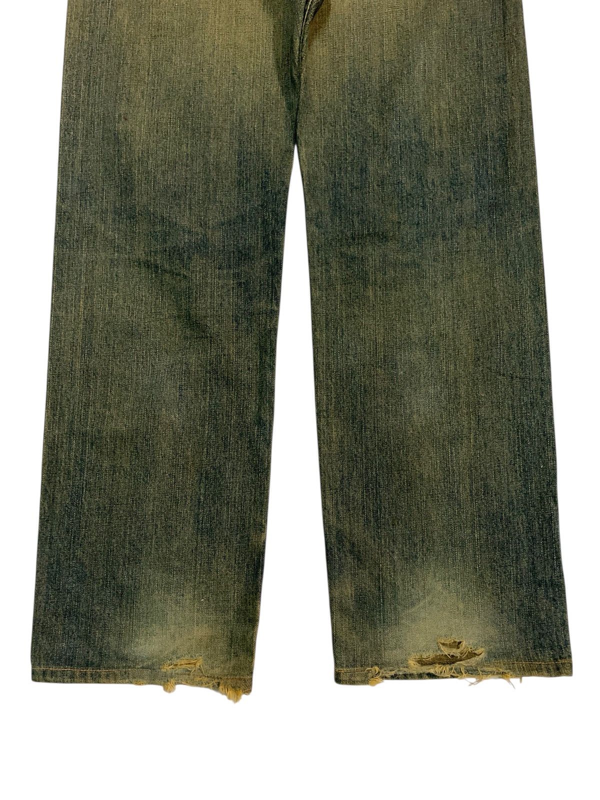 Kapital VINTAGE EDWIN 505X SELVEDGE RUSTY MUDWASH DISTRESSED DENIM Size US 33 - 10 Thumbnail