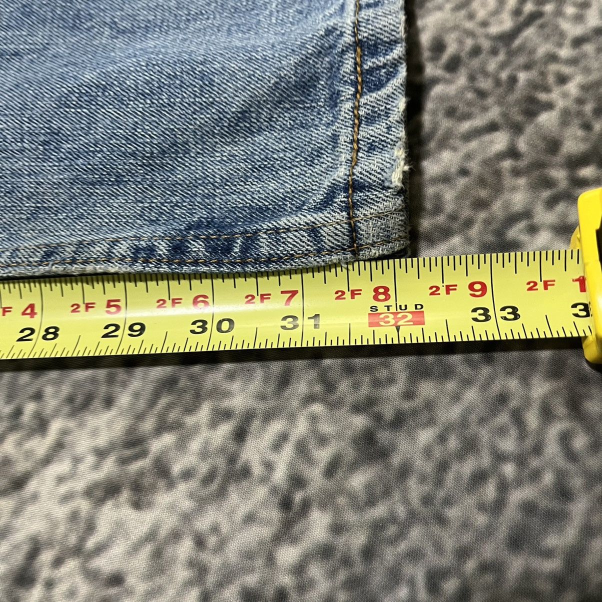 Lee Vintage Lee Distressed Faded Workwear Skater Blue Jeans Size US 36 / EU 52 - 19 Thumbnail