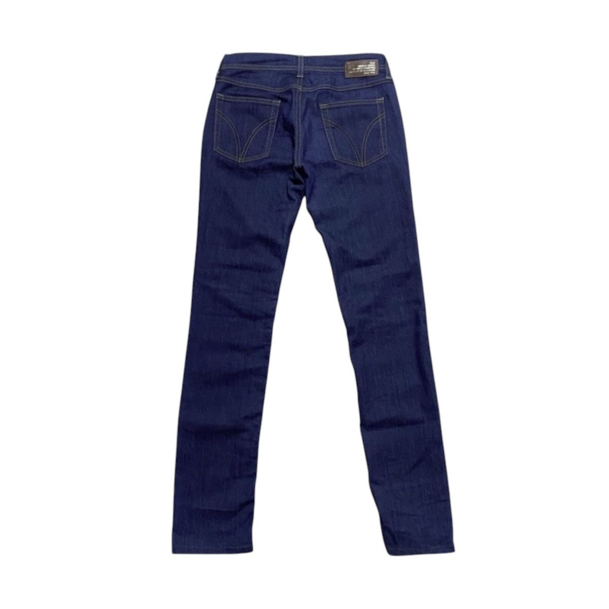 Dolce & Gabbana D&G Woman Wonder Dark Blue Tight Fit Jeans Denim Luxury Size 25" / US 0 / IT 36 - 1 Thumbnail