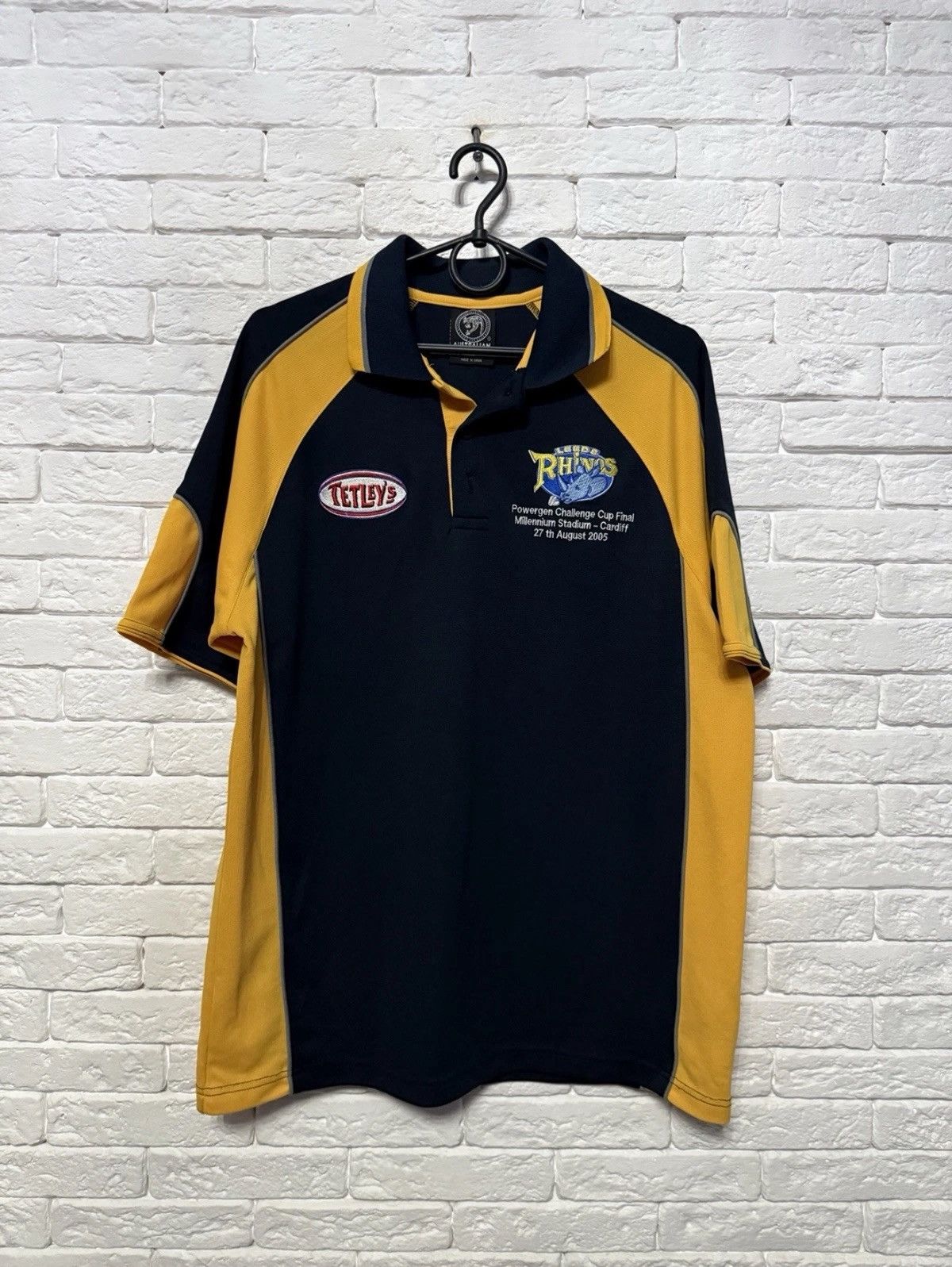 Other Rare Vintage Leeds Rhinos 2005 World Cup Jersey Australian Size US L / EU 52-54 / 3 - 1 Thumbnail