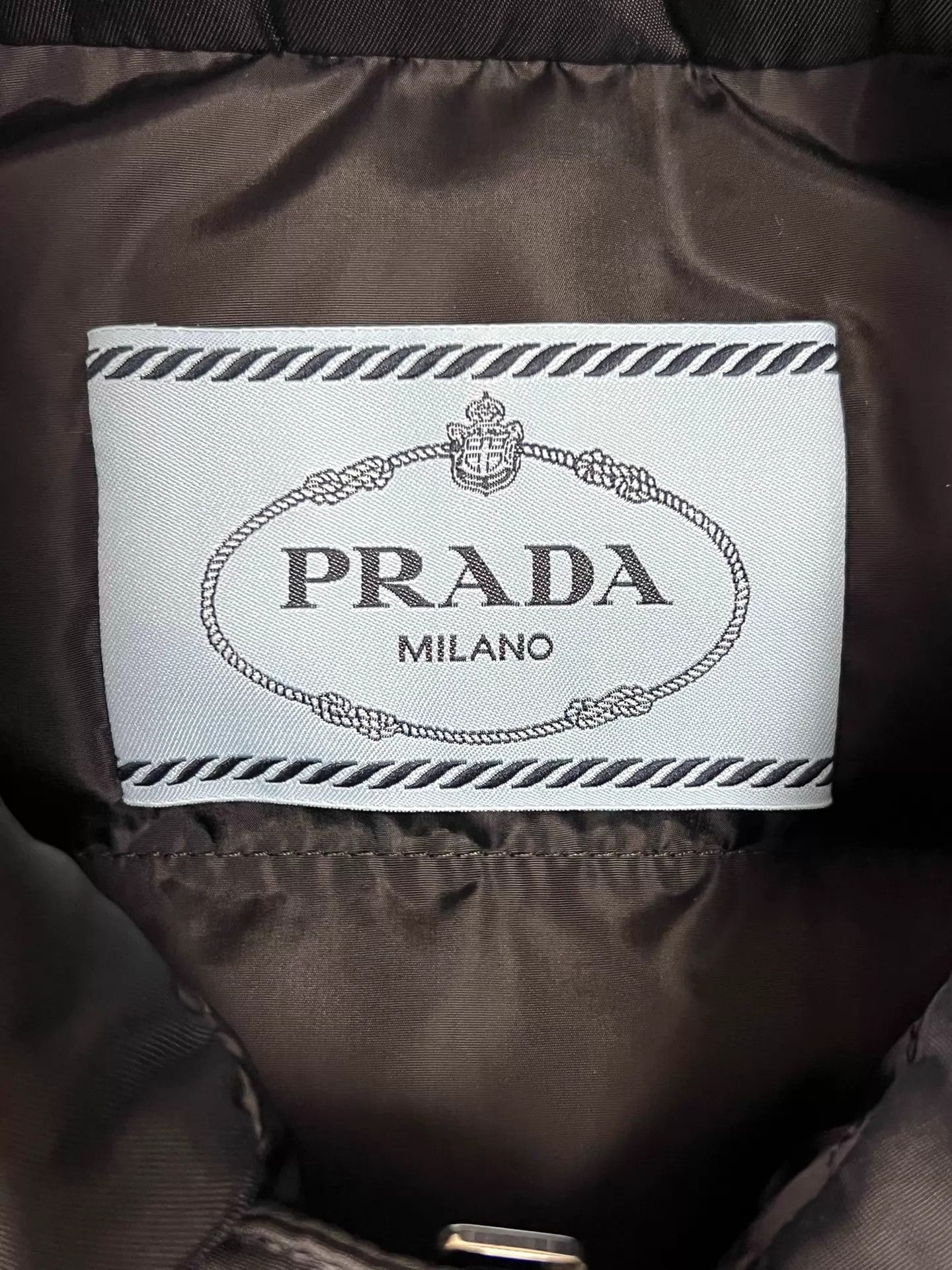 Prada Prada Recycled Nylon Down Jacket Black Size 38 Size XS / US 0-2 / IT 36-38 - 6 Thumbnail