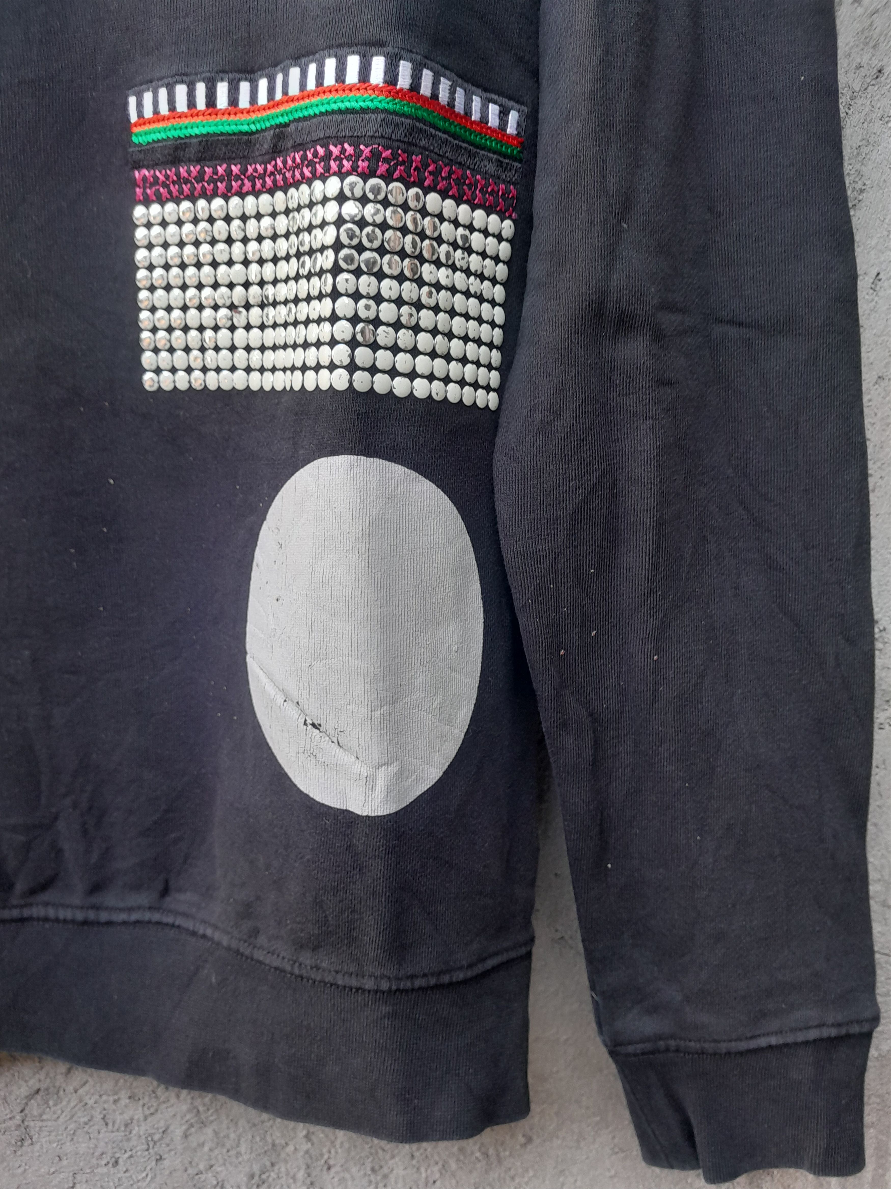 Alexander McQueen McQ Alexander McQueen Crewneck Sweatshirt Size L Black Size US L / EU 52-54 / 3 - 6 Thumbnail