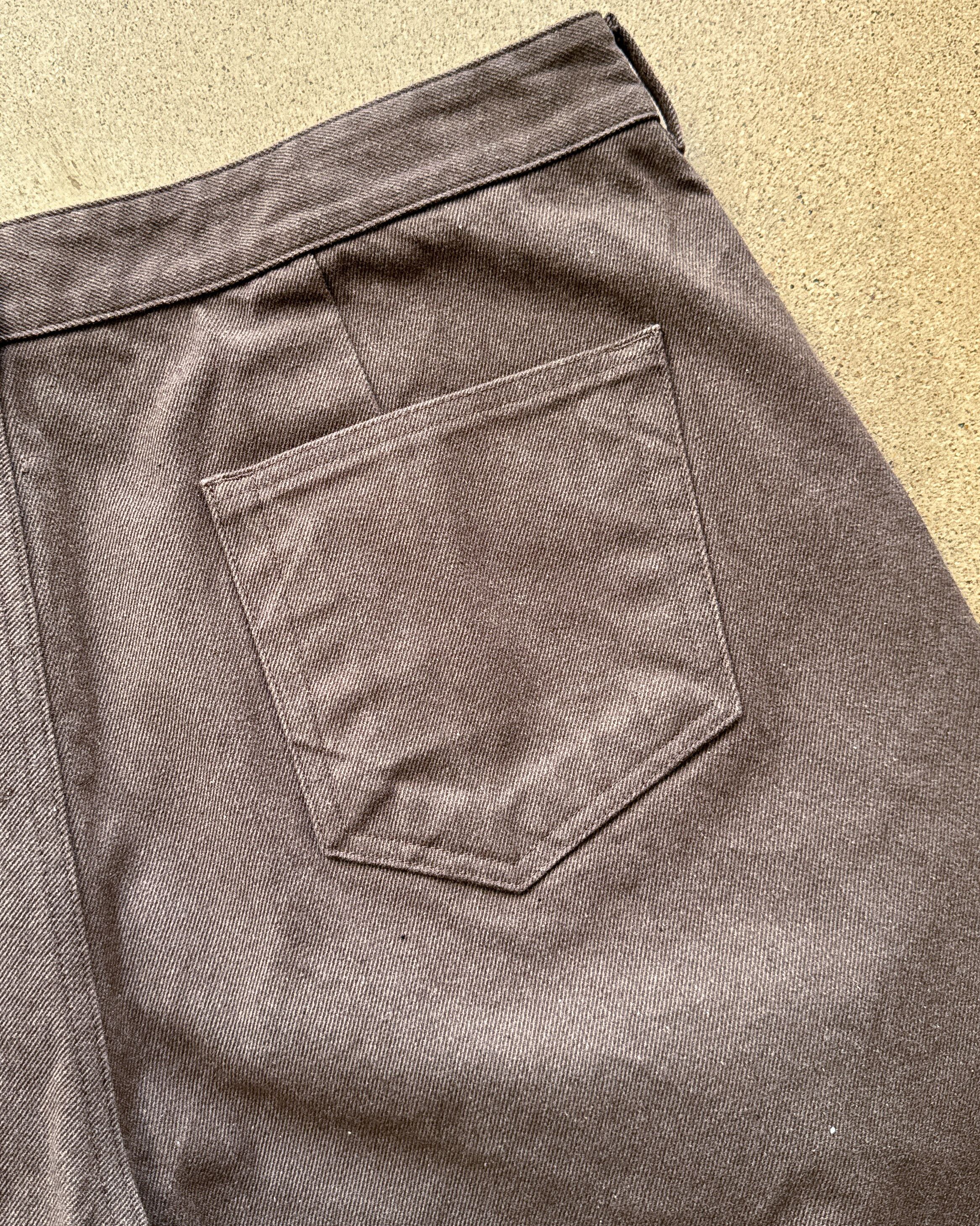 Rick Owens Rick Owens Ash Brown Geth Jeans FW 2025 Concordians Wide Leg Size US 36 / EU 52 - 10 Thumbnail