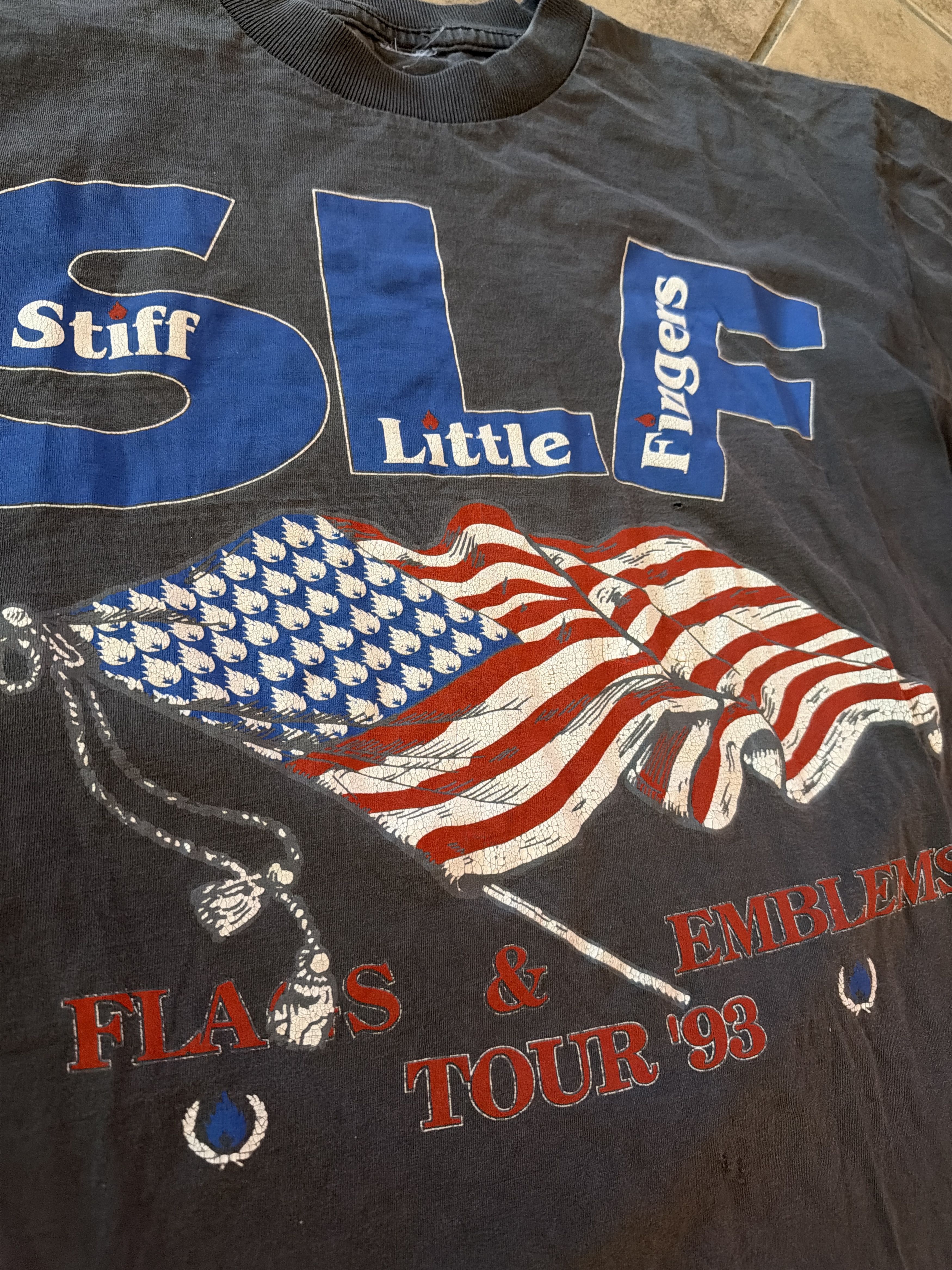 Other Stiff little finger flags & emblems tour 1993 L Size US L / EU 52-54 / 3 - 2 Thumbnail