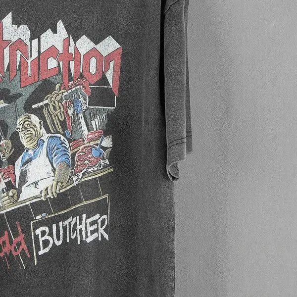 VIBE DESTRUCTION MAD BUTCHER SHIRT Vintage Size US XL / EU 56 / 4 - 8 Thumbnail