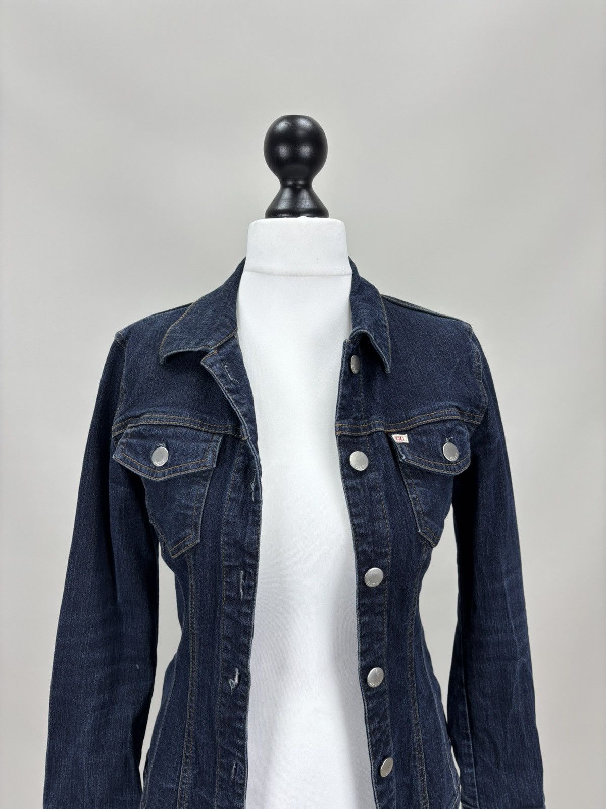 Miss Sixty Womens denim jacket Miss Sixty Size Small Color Blue Size XS / US 0-2 / IT 36-38 - 2 Thumbnail