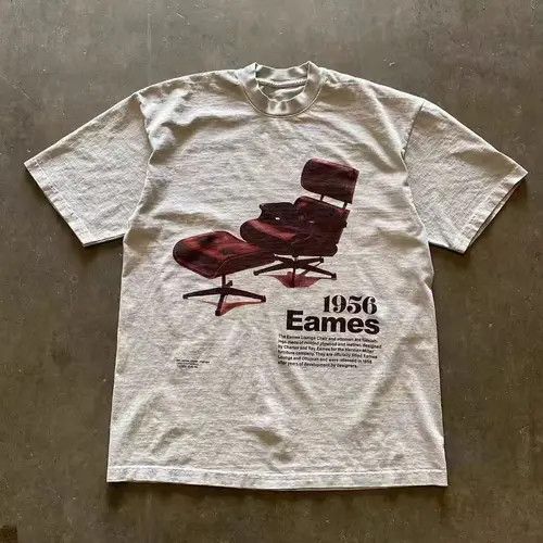 Other Black casual retro car print cotton tee Size US L / EU 52-54 / 3 - 3 Thumbnail