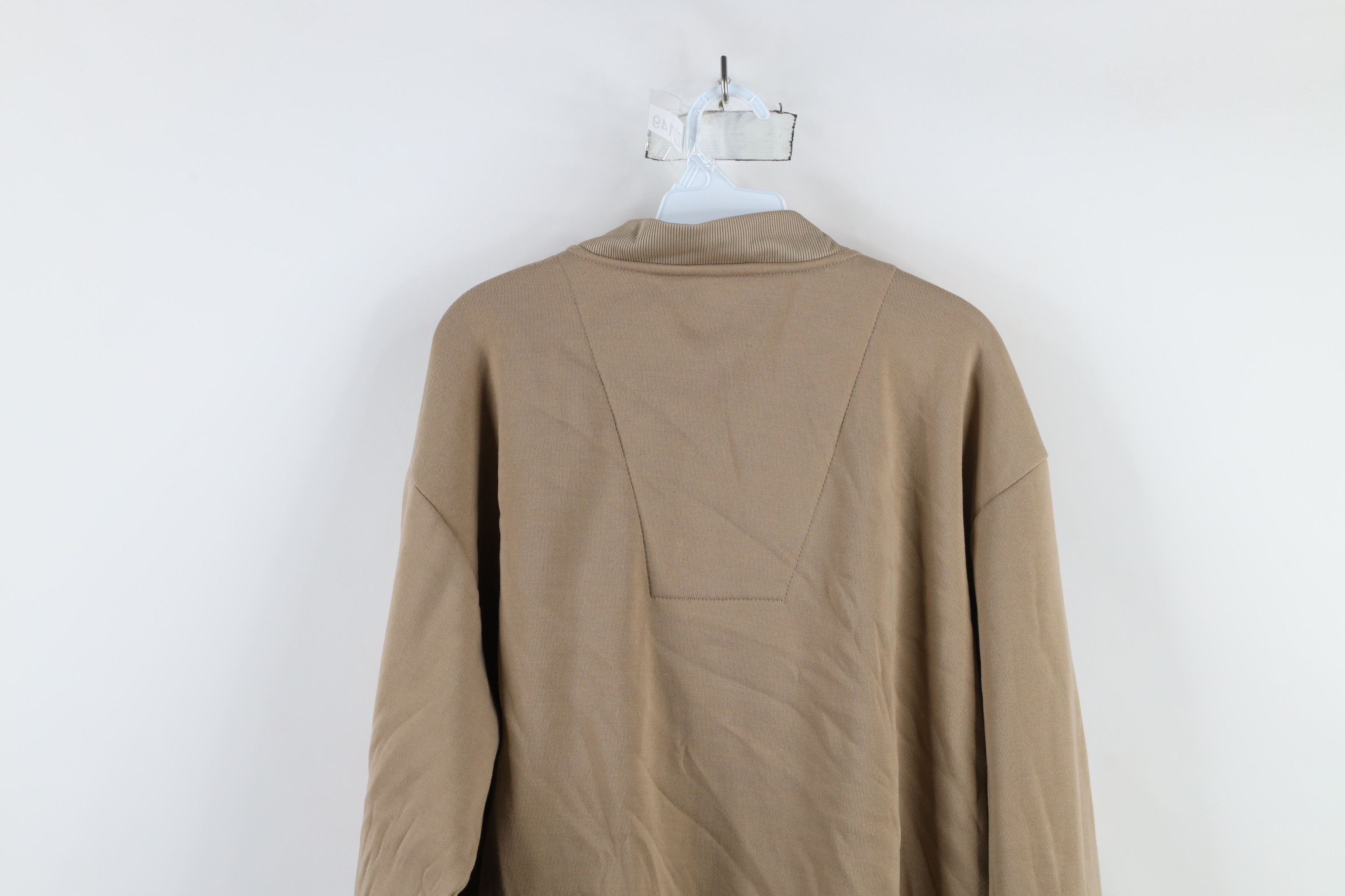 Vintage Vintage 90s Streetwear Button Cardigan Sweatshirt Beige Size US XL / EU 56 / 4 - 10 Thumbnail
