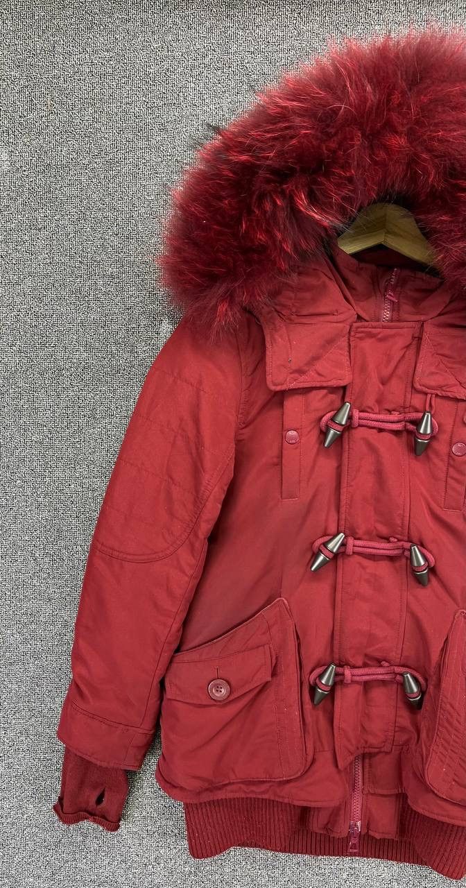 If Six Was Nine Vintage SLY Fur Racoon If Six Was Nine Style Punk Jacket Size M / US 6-8 / IT 42-44 - 3 Thumbnail