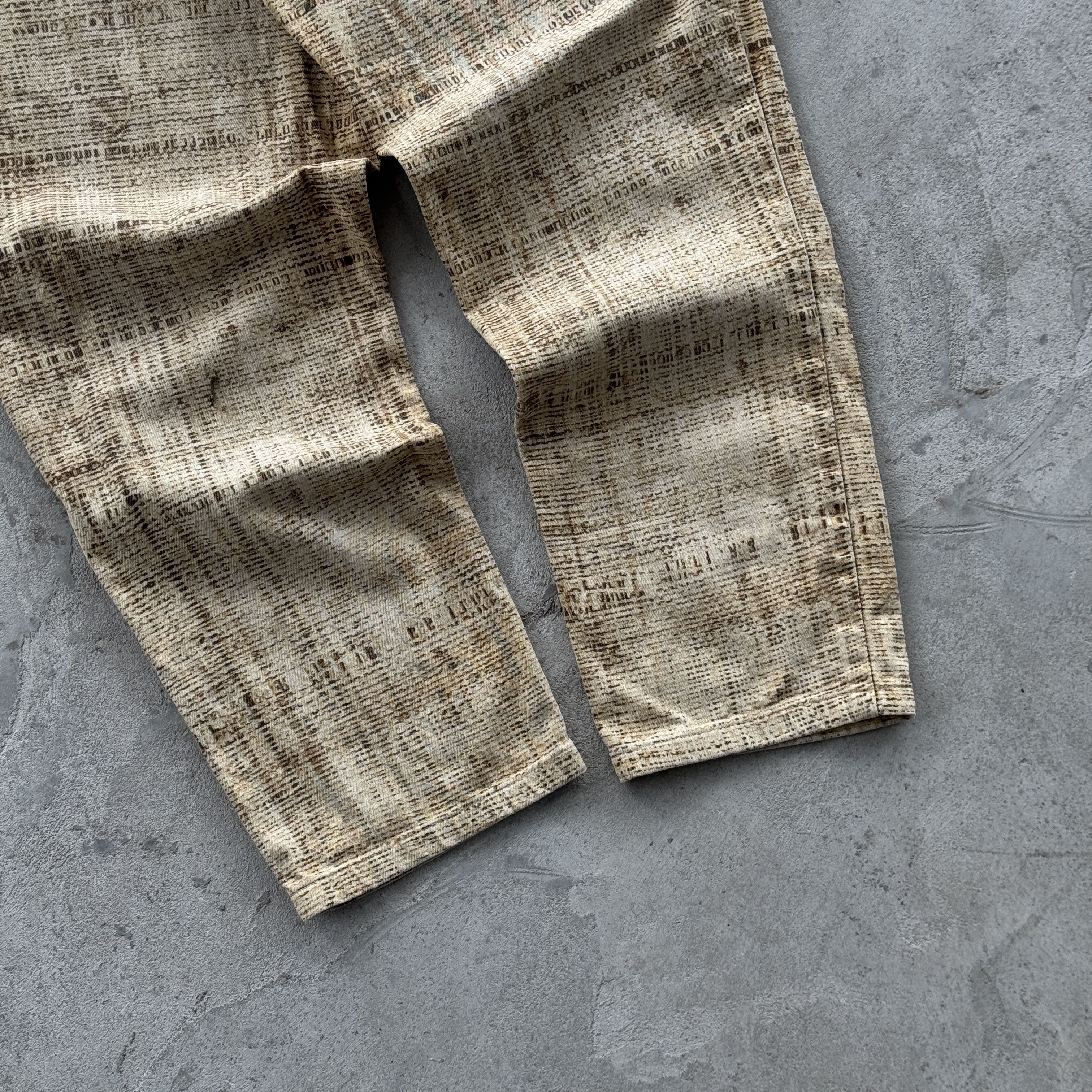 Roberto Cavalli Roberto Cavalli Archive Snakeskin Print Denim Pants Italy Size 32" / US 10 / IT 46 - 8 Thumbnail