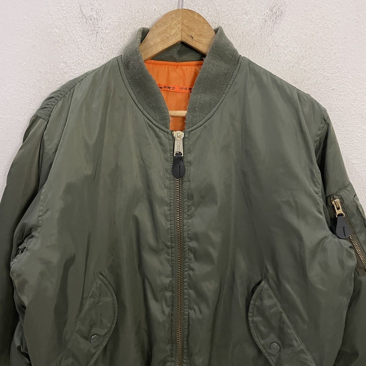 Japanese Brand Vintage Japanese Designer Reversable Bomber Jacket Size US XL / EU 56 / 4 - 4 Thumbnail