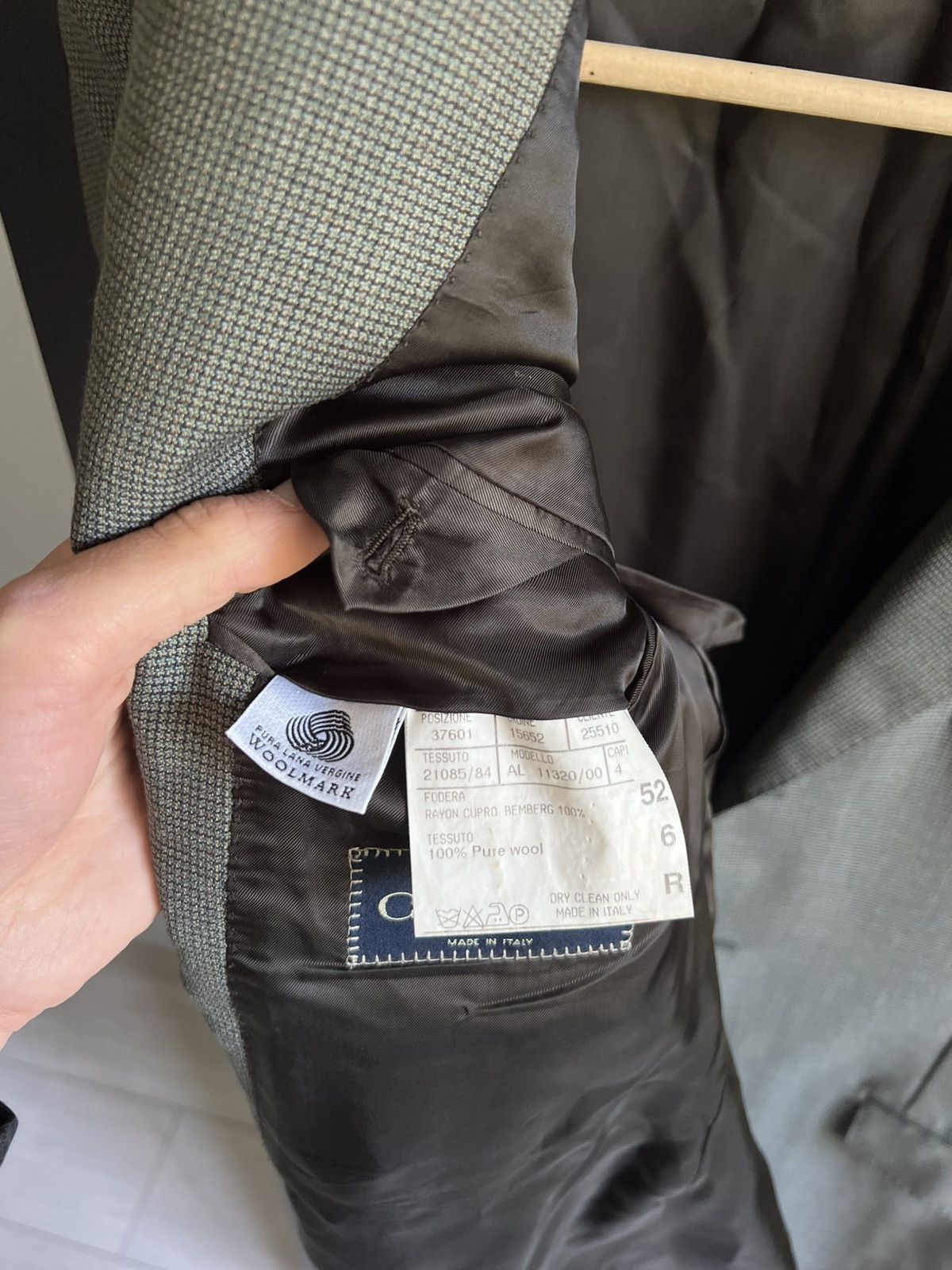 Canali Canali Vintage Pure Wool 100% Blazer Size 52R - 12 Thumbnail