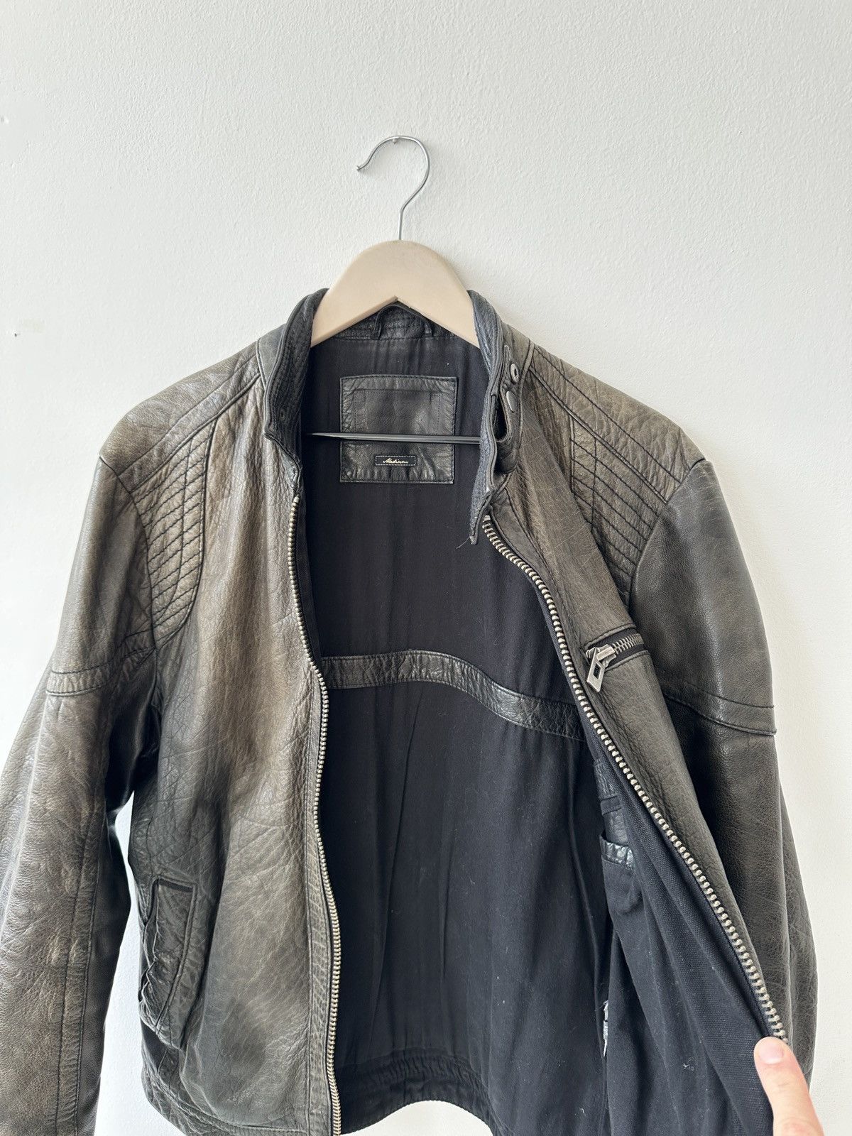 Vintage Vintage Leather Biker Jacket Size US M / EU 48-50 / 2 - 8 Thumbnail