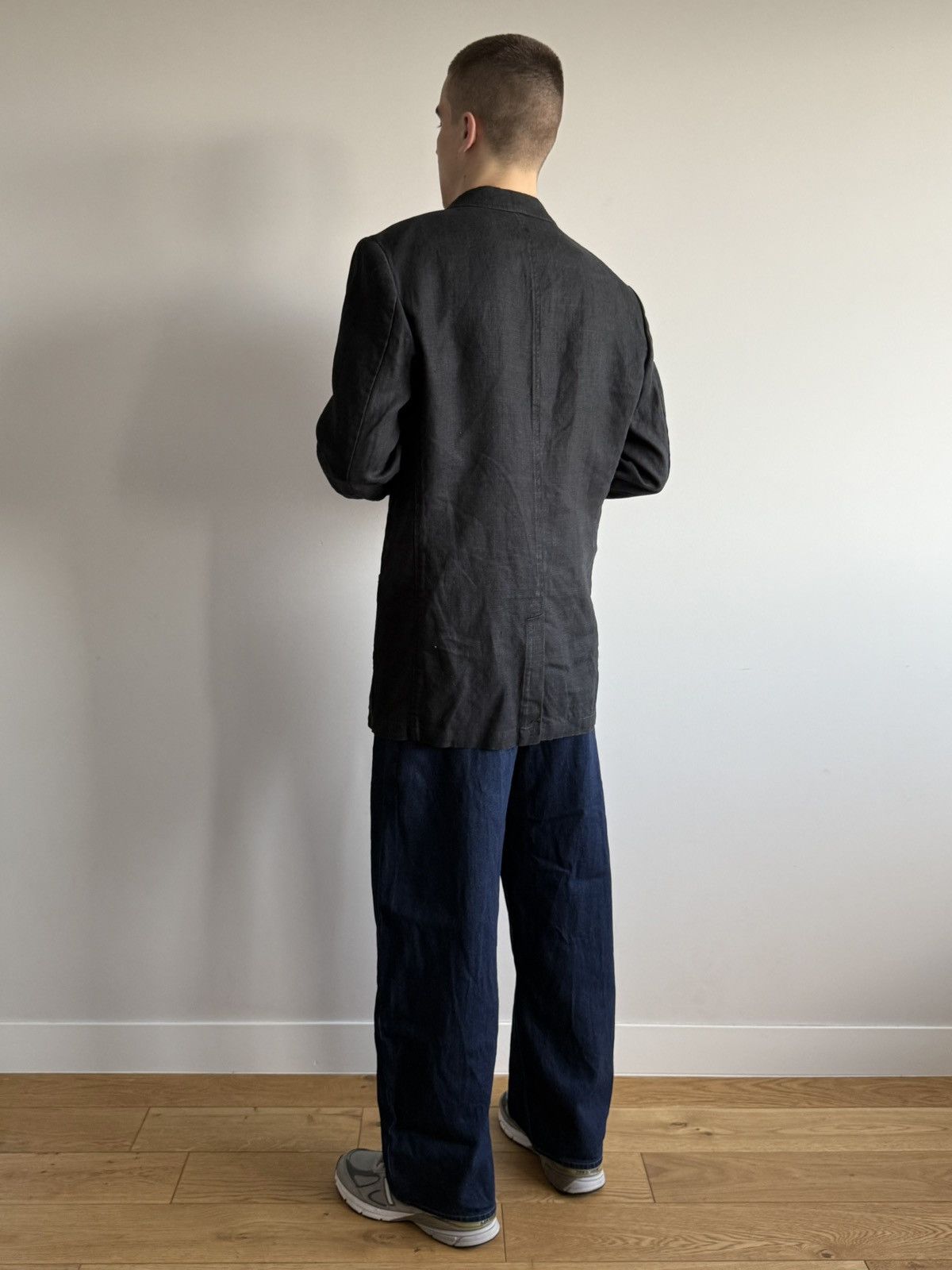 Balmain Vintage Balmain Paris Linen Tailored Blazer | Summer Jacket Size 52L - 14 Thumbnail