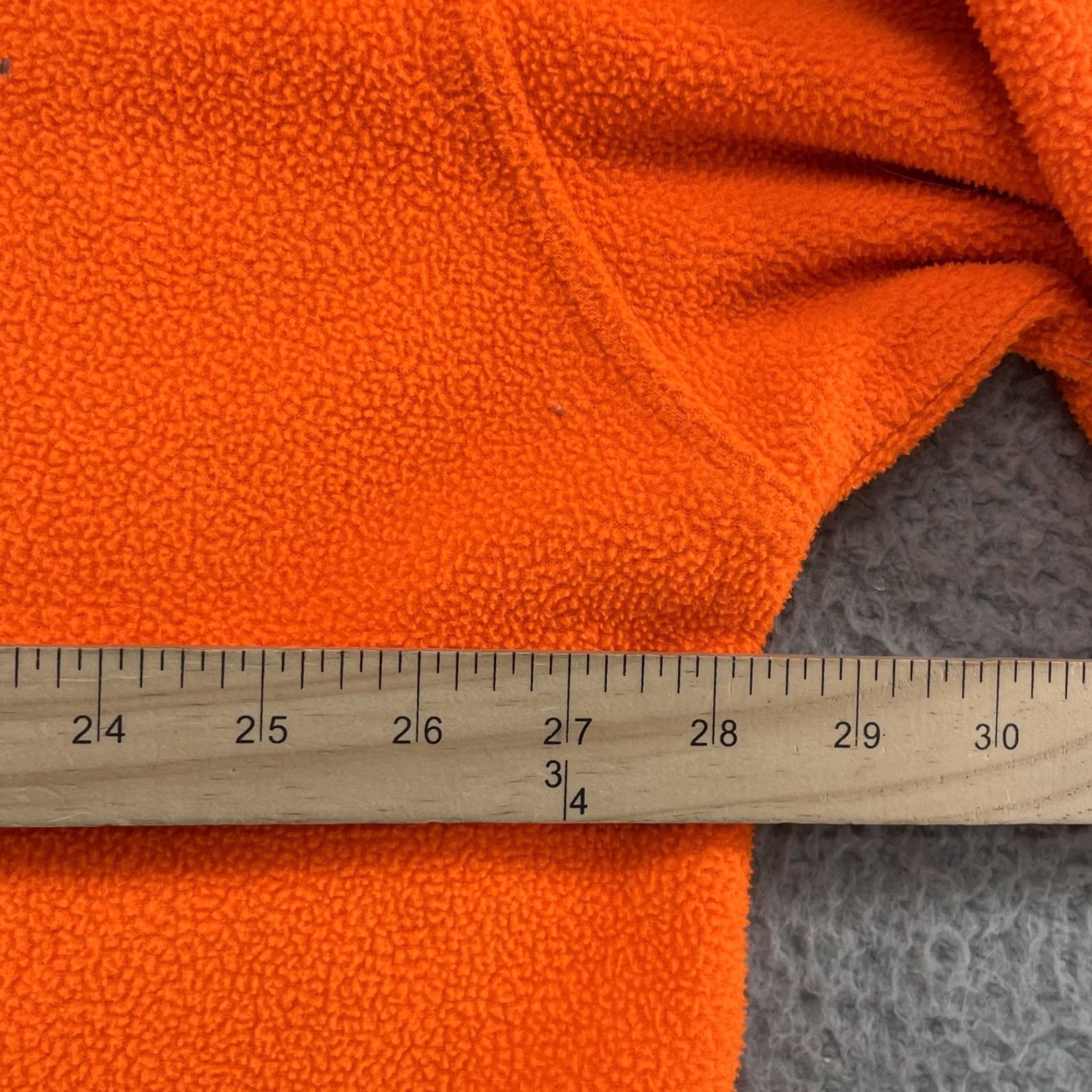 Vintage VINTAGE Fieldline Fleece Pullover Hoodie Mens 2XL Neon Orange Visibility Hunting Workwear Size US XXL / EU 58 / 5 - 6 Thumbnail