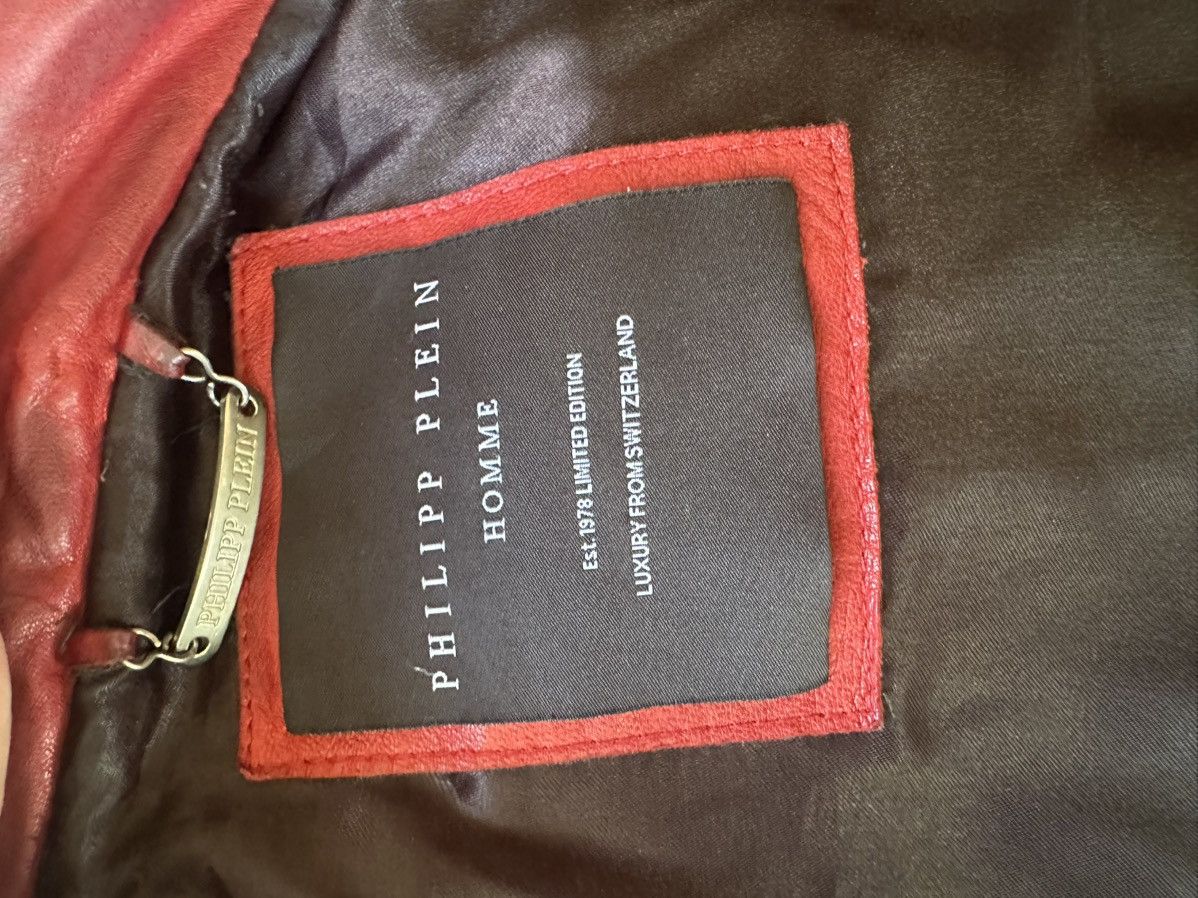 Philipp Plein Phillip plein limited edition leather jacket Size US L / EU 52-54 / 3 - 3 Thumbnail