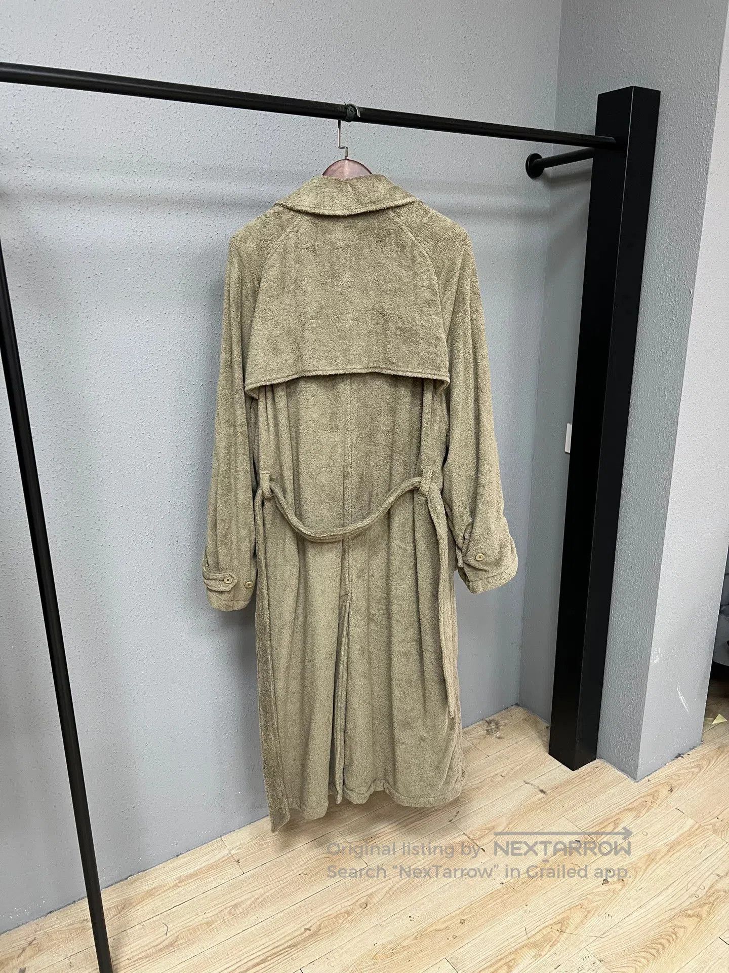 Balenciaga Balenciaga Double-Breasted Terry Cloth Coat| Size S / US 4 / IT 40 - 2 Thumbnail