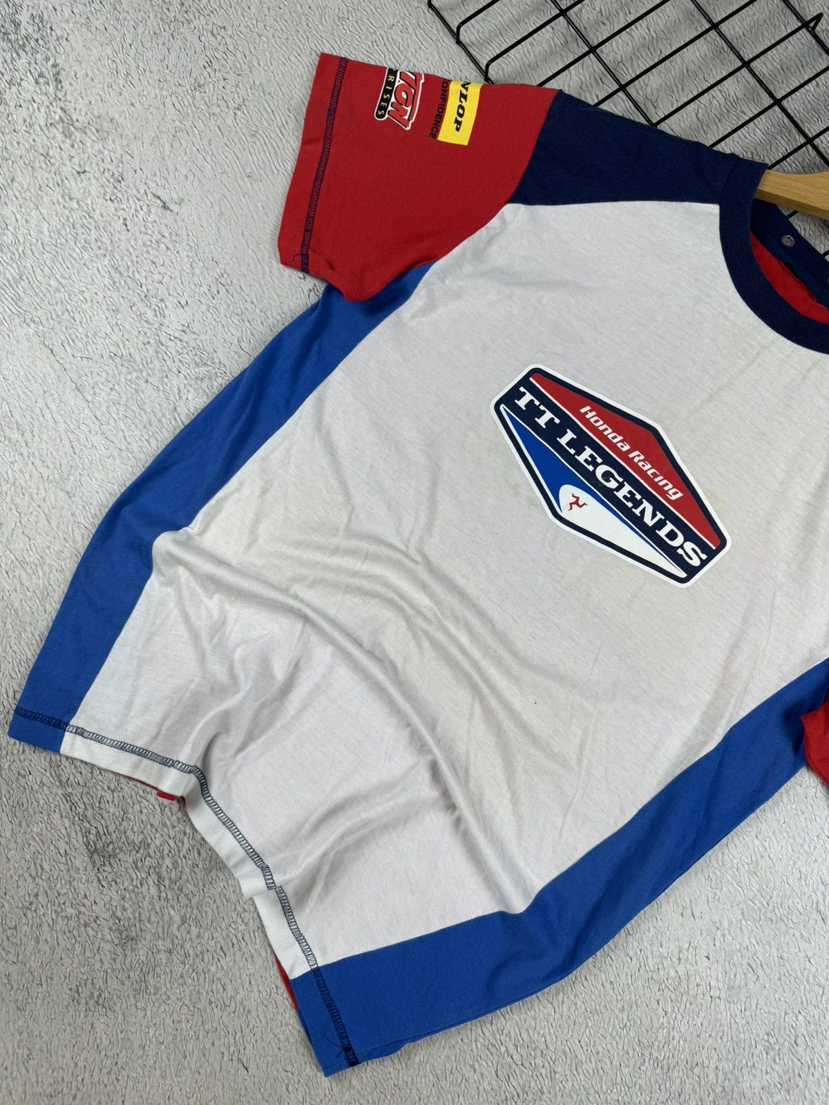 Honda × Vintage Vintage Honda Racing TT Legends Team F-1 Rormula Uno L size Size US L / EU 52-54 / 3 - 5 Thumbnail