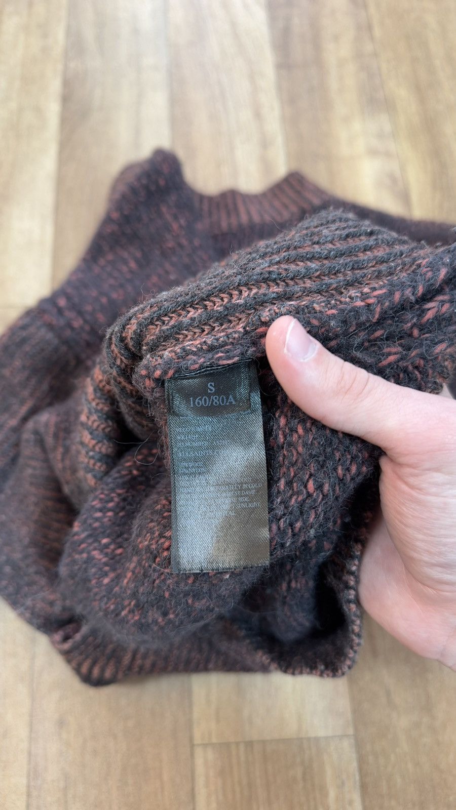 Allsaints AllSaints Velo Sweater Wool Alpaca Blend Marled Chunky Size S / US 4 / IT 40 - 7 Thumbnail