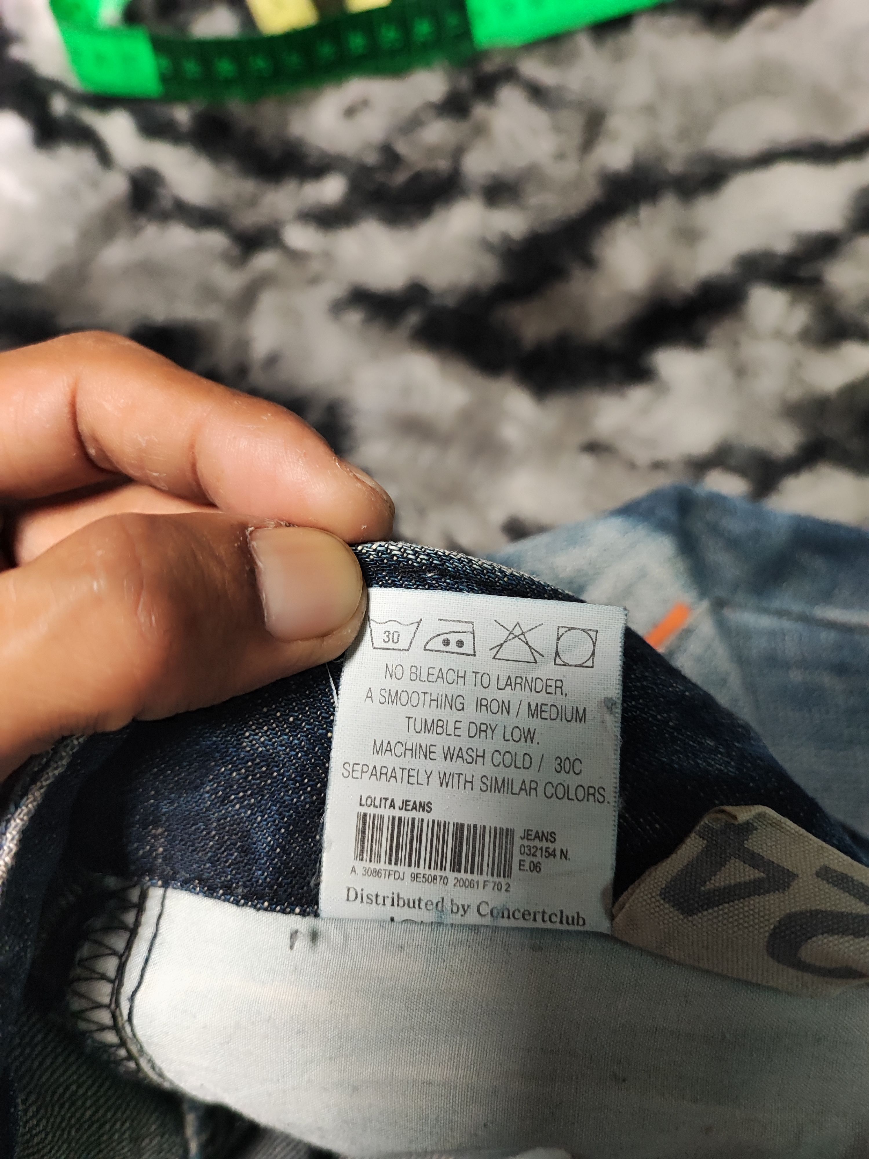 If Six Was Nine Vintage Japanese Flare Lolita Jeans Size 28" / US 6 / IT 42 - 17 Thumbnail