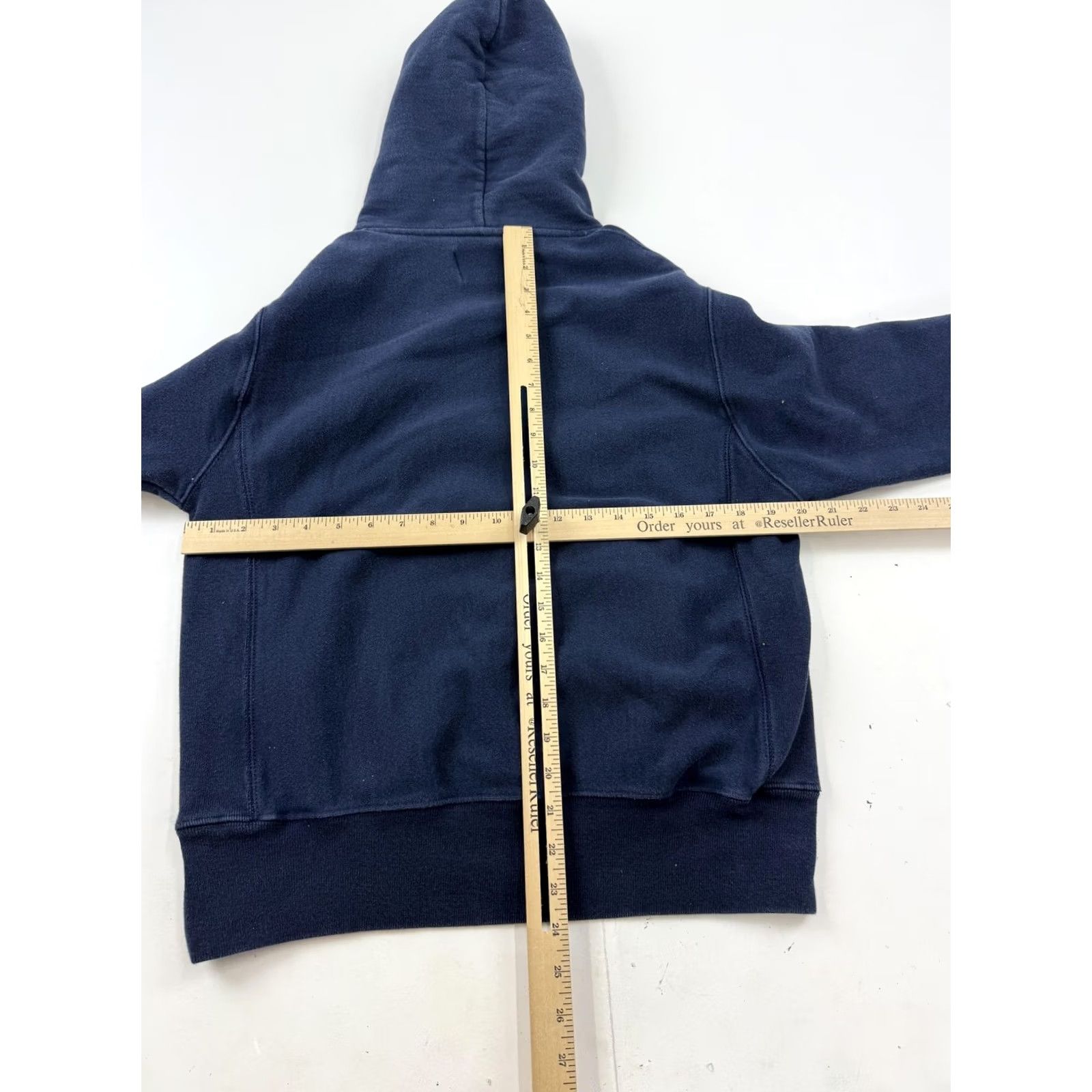 Malo Malo Bleu Hoodie Sweatshirt Mens Small Blue Pullover Fleece Hooded Pockets Crew Neck Size US S / EU 44-46 / 1 - 6 Thumbnail