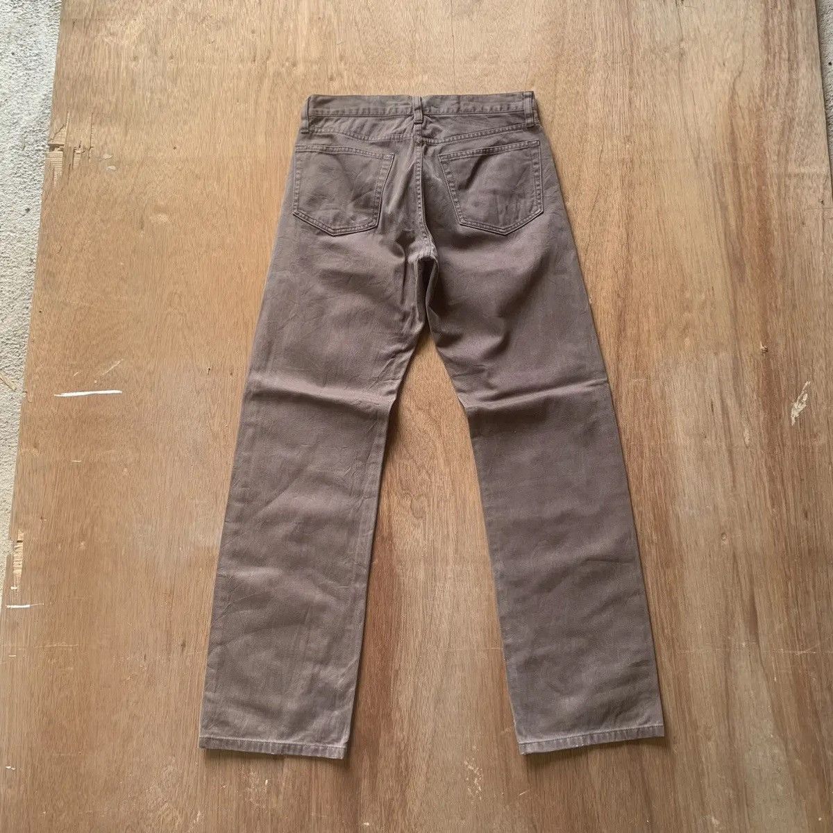 Vintage FADED ‼️ JAPANESE VINTAGE UNIQLO BLANK 5-POCKET PANTS Size US 28 / EU 44 - 10 Thumbnail