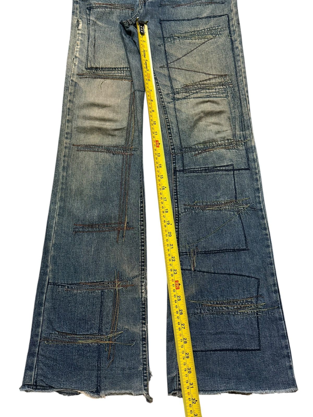 Hysteric Glamour Vintage Hysteric Glamour Multicolour Stitch Patchwork Flare Size 27" / US 4 / IT 40 - 12 Thumbnail