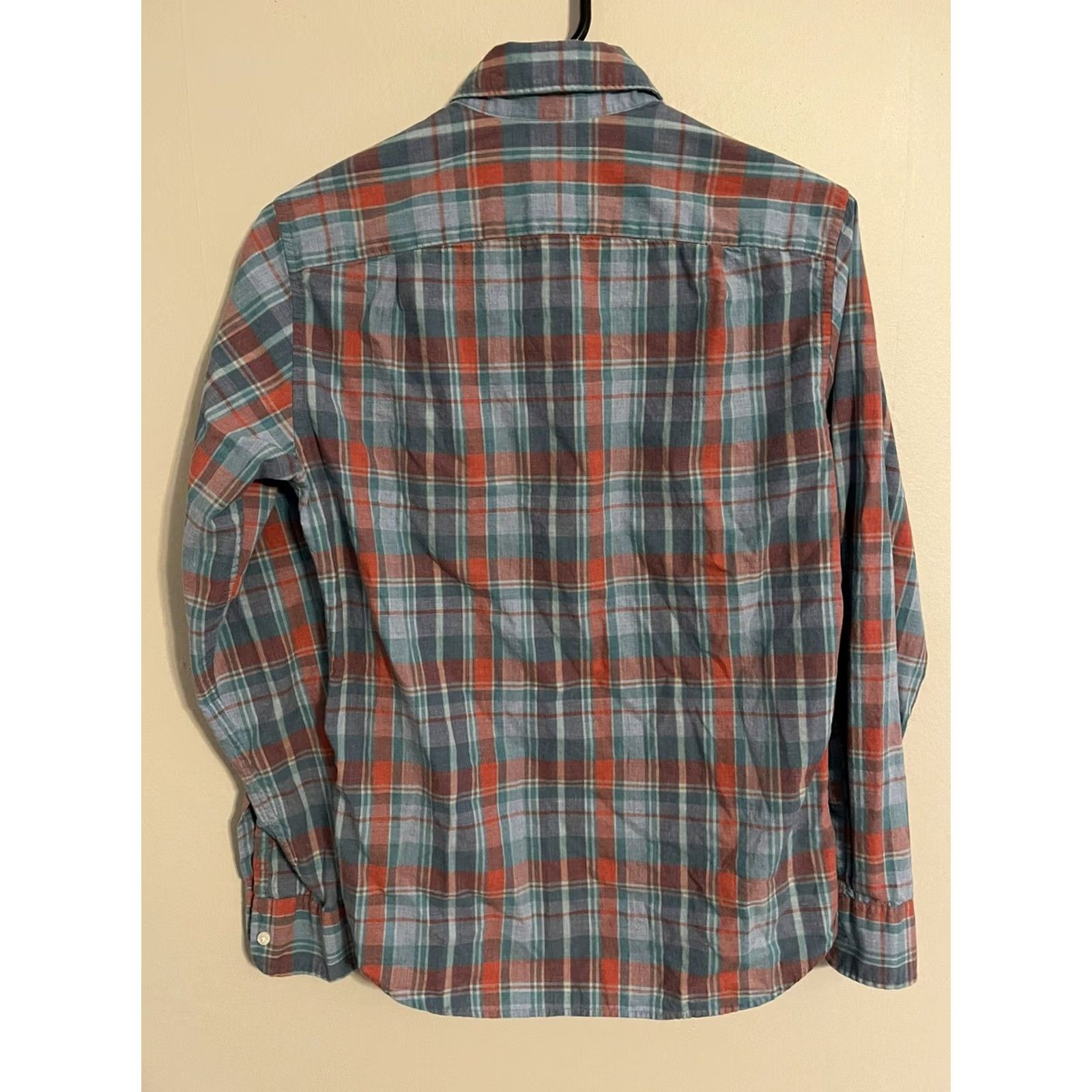 J.Crew J.CREW Slim Fit Multicolor Pastel Plaid L/S Button Up Casual Shirt Mens XS Size US XS / EU 42 / 0 - 3 Thumbnail