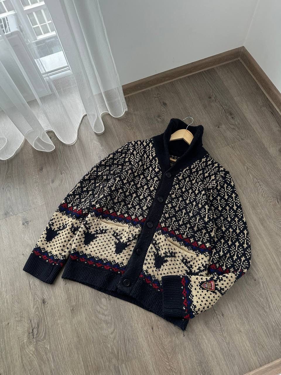 Vintage Vintage Cardigan Wool Knit Norway Dale Garn Sweater Size US M / EU 48-50 / 2 - 4 Thumbnail